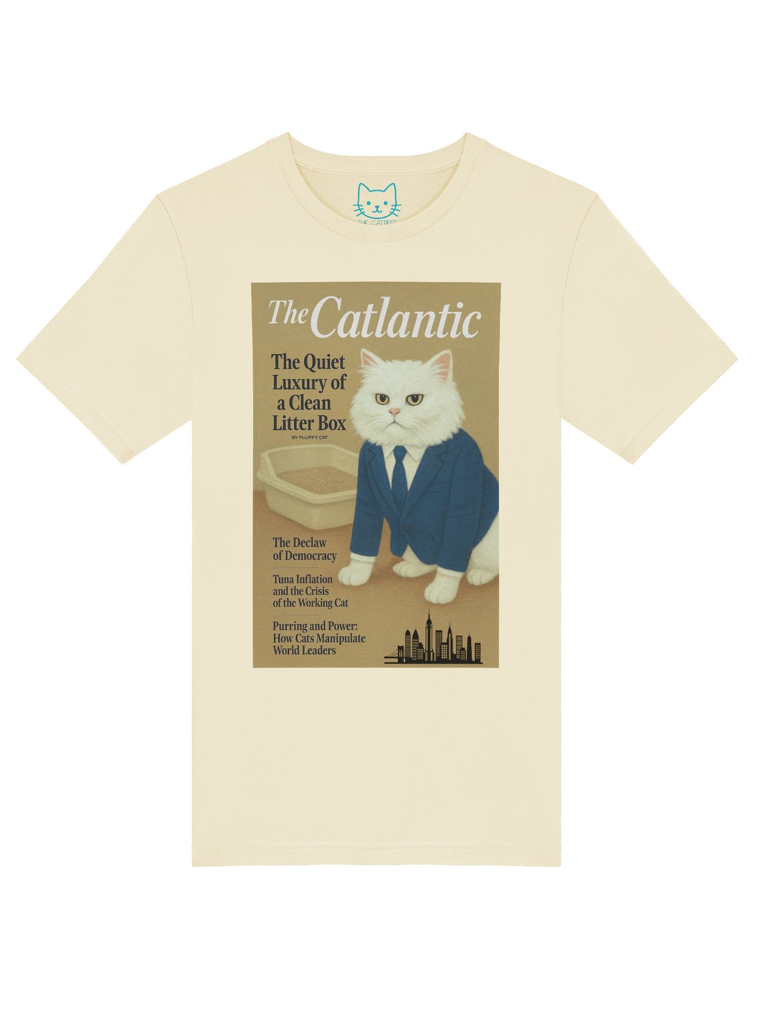 The Catlantic Magazine Parody Quiet Luxury Cat Concert Tee Fit Unisex T-Shirt product image (89)