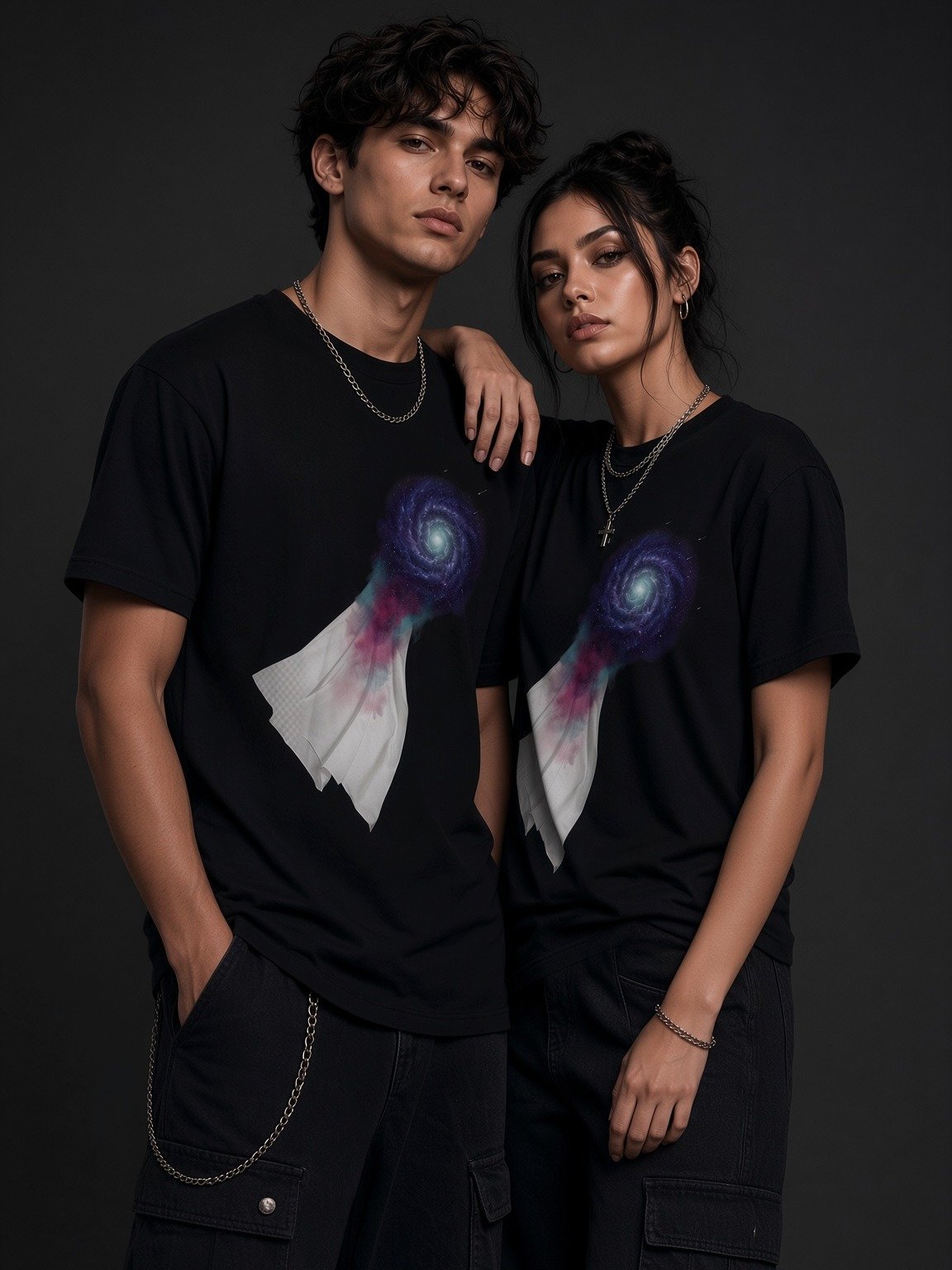 Midnight Veil Nebula Veil T-Shirt product image (1)