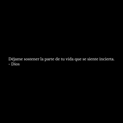 La única manera de ser libre de eso que nos ata, nos perturba o nos llena de preocupación, es entregándoselo a Dios.

Él es e...