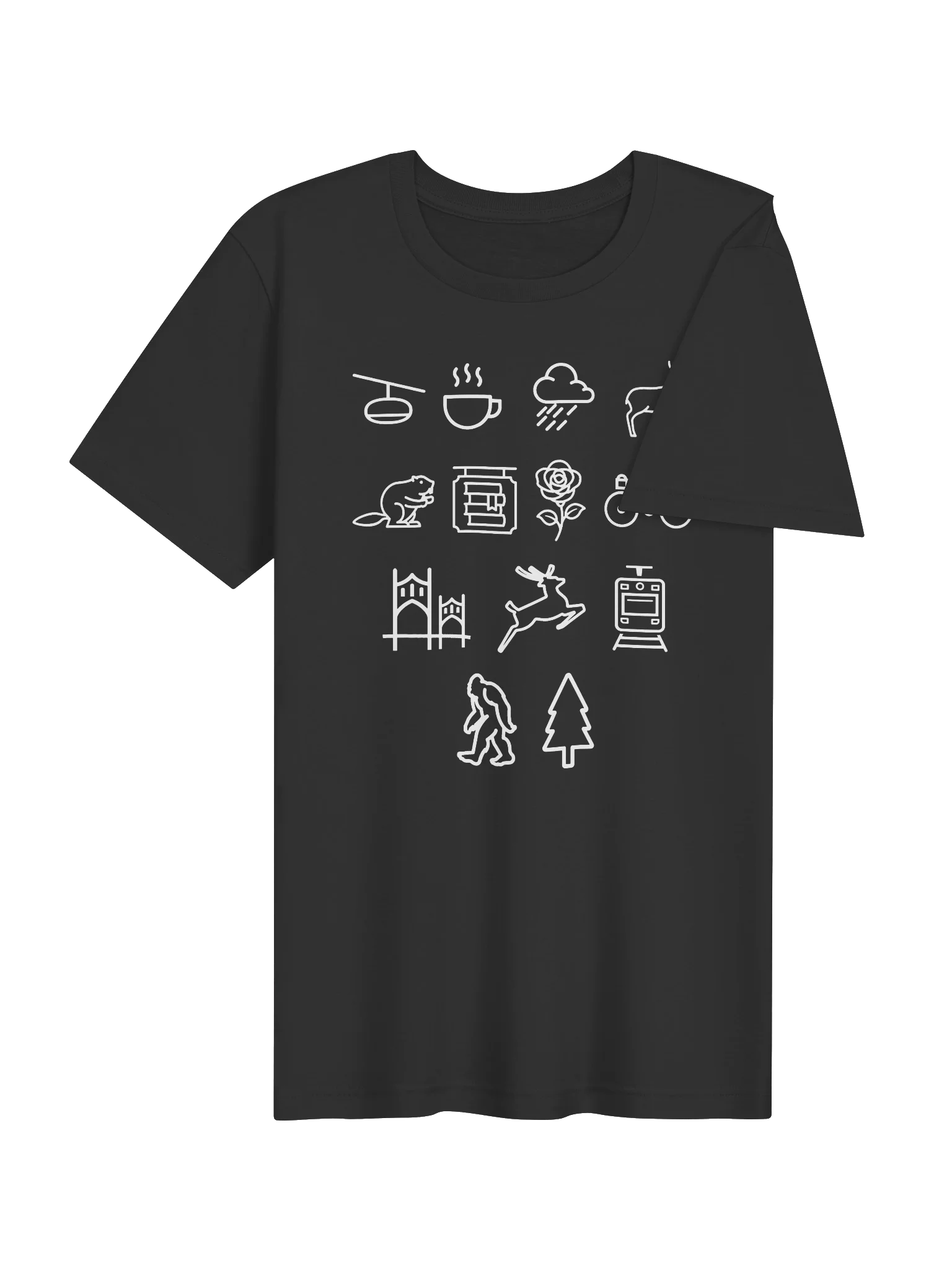 Portland Icons T-shirt product image (11)
