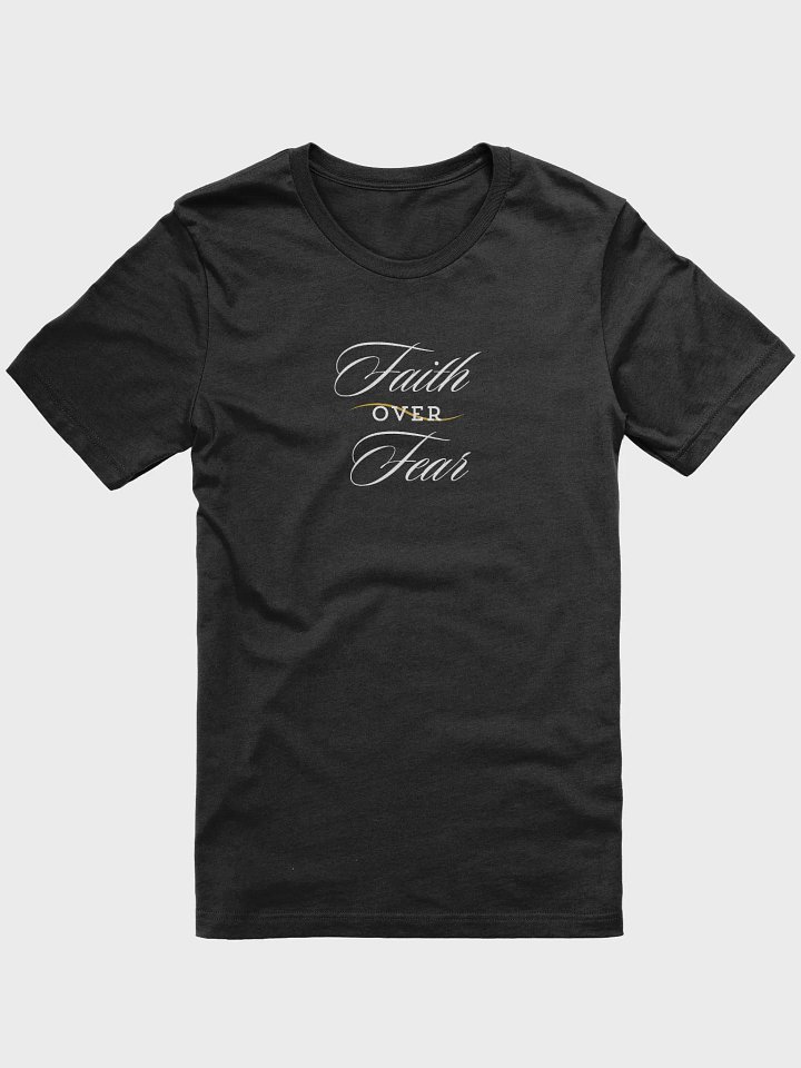Faith Over Fear Monochrome Tee product image (4)