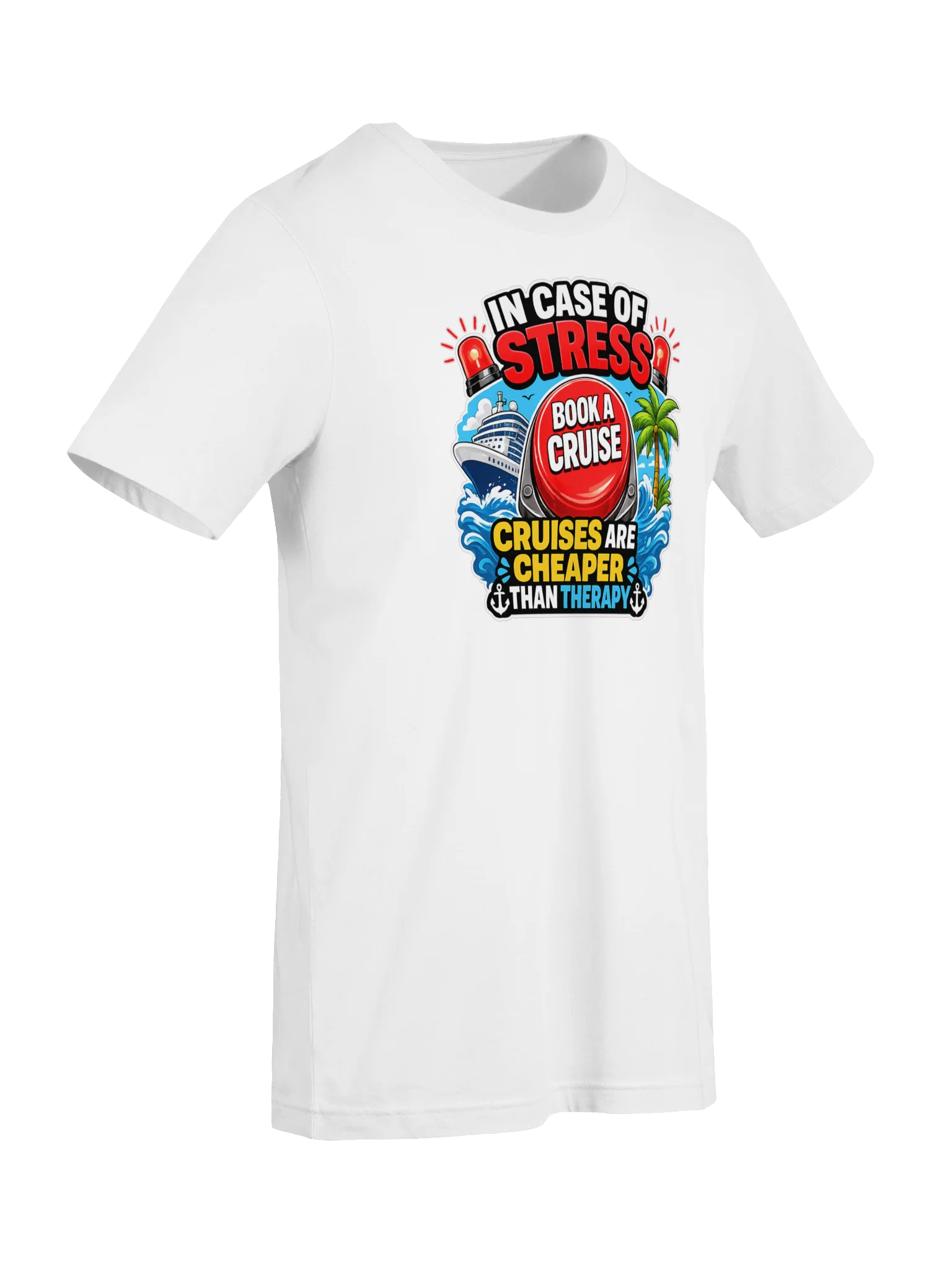 Cruises Are Cheaper Therapy T-Shirt product image (87)