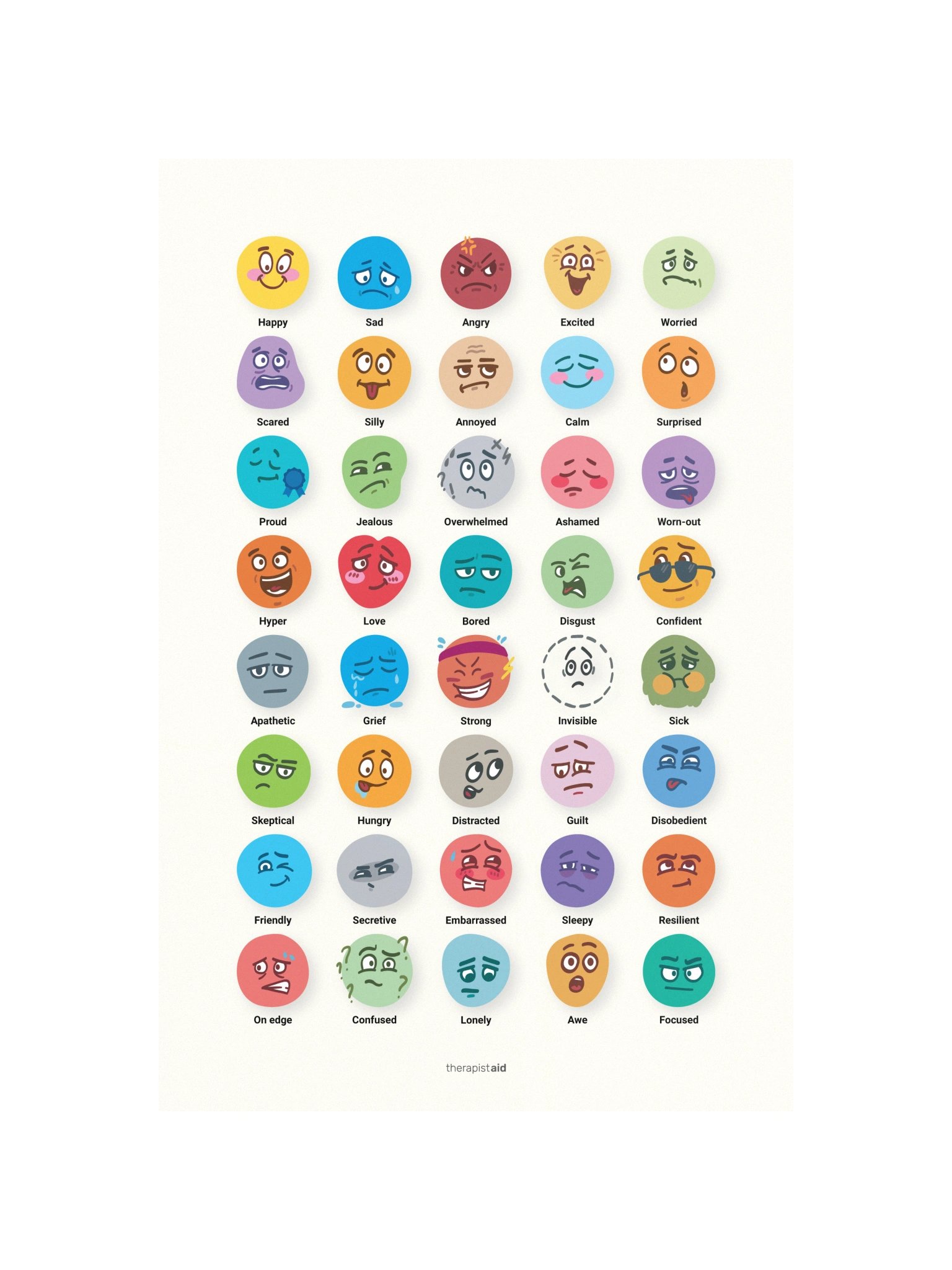 Feelings Faces poster product image (4)