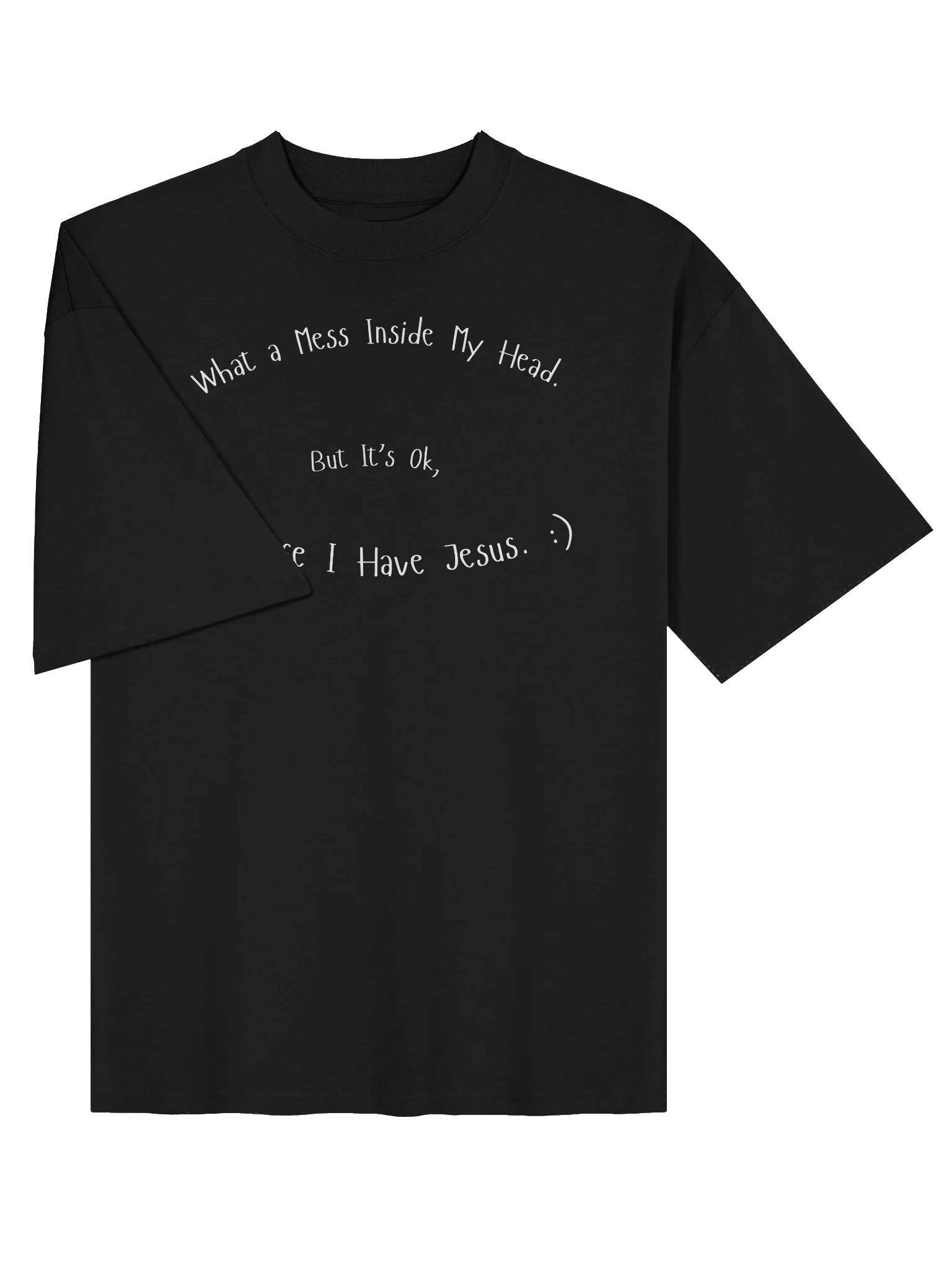IT'S OK. OVRSIZED T BLCK. product image (3)