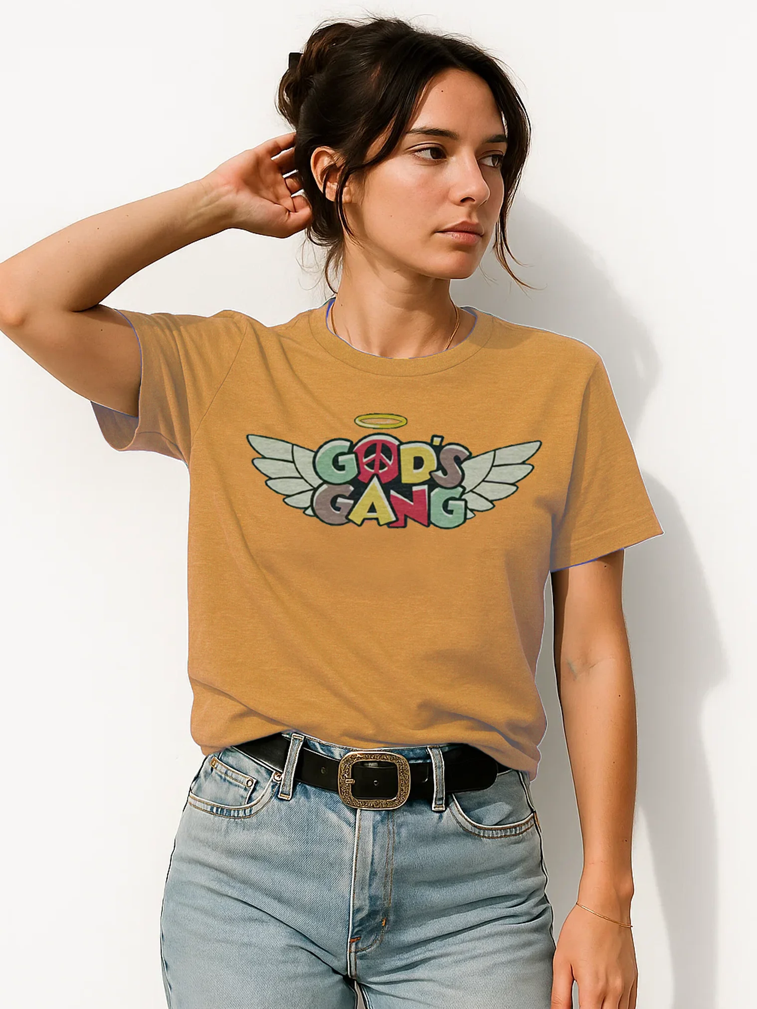 Five Values Tee - God’s Gang Signature T-Shirt (female) product image (3)
