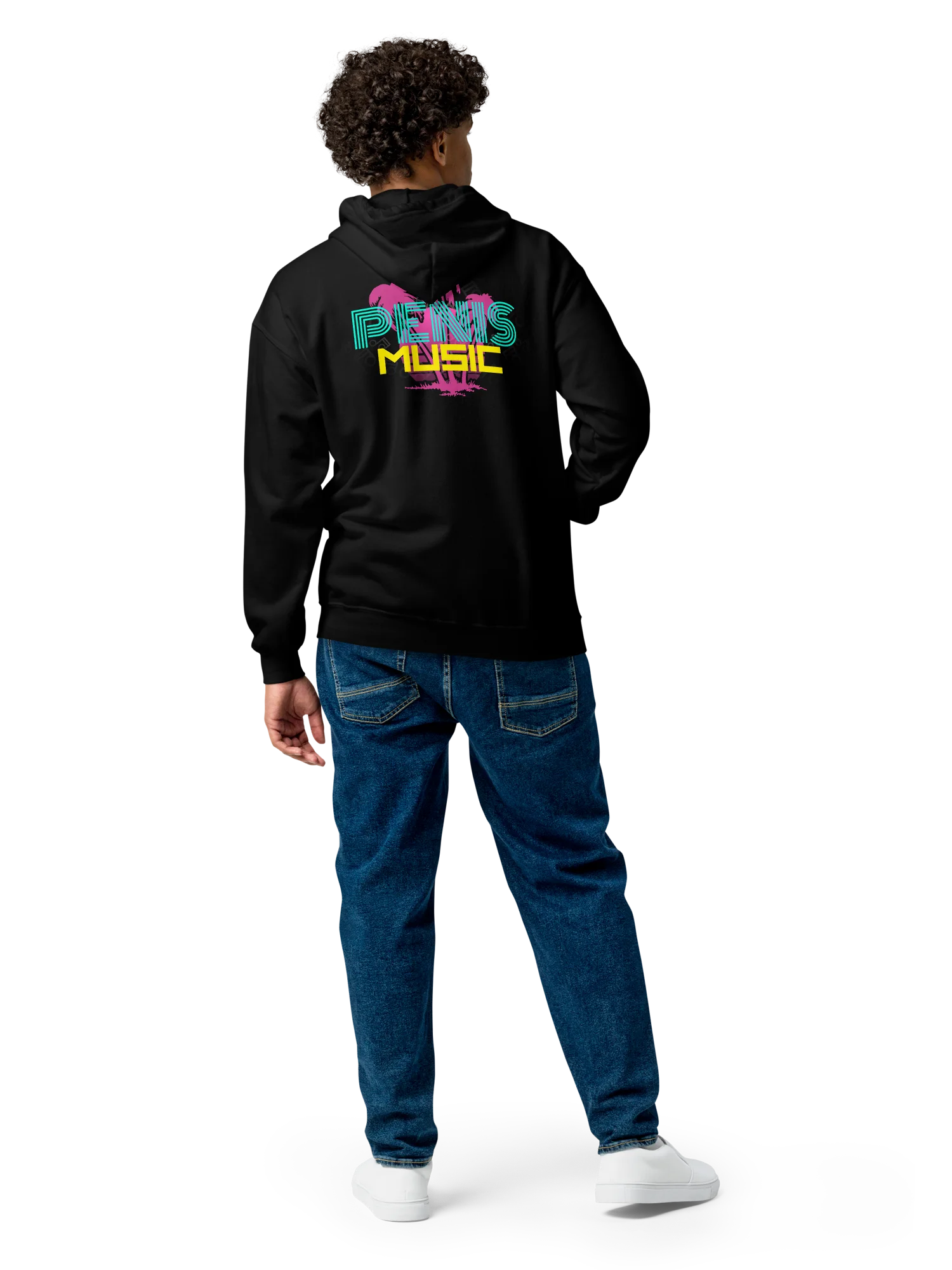 Penis Music zip hoodie product image (3)