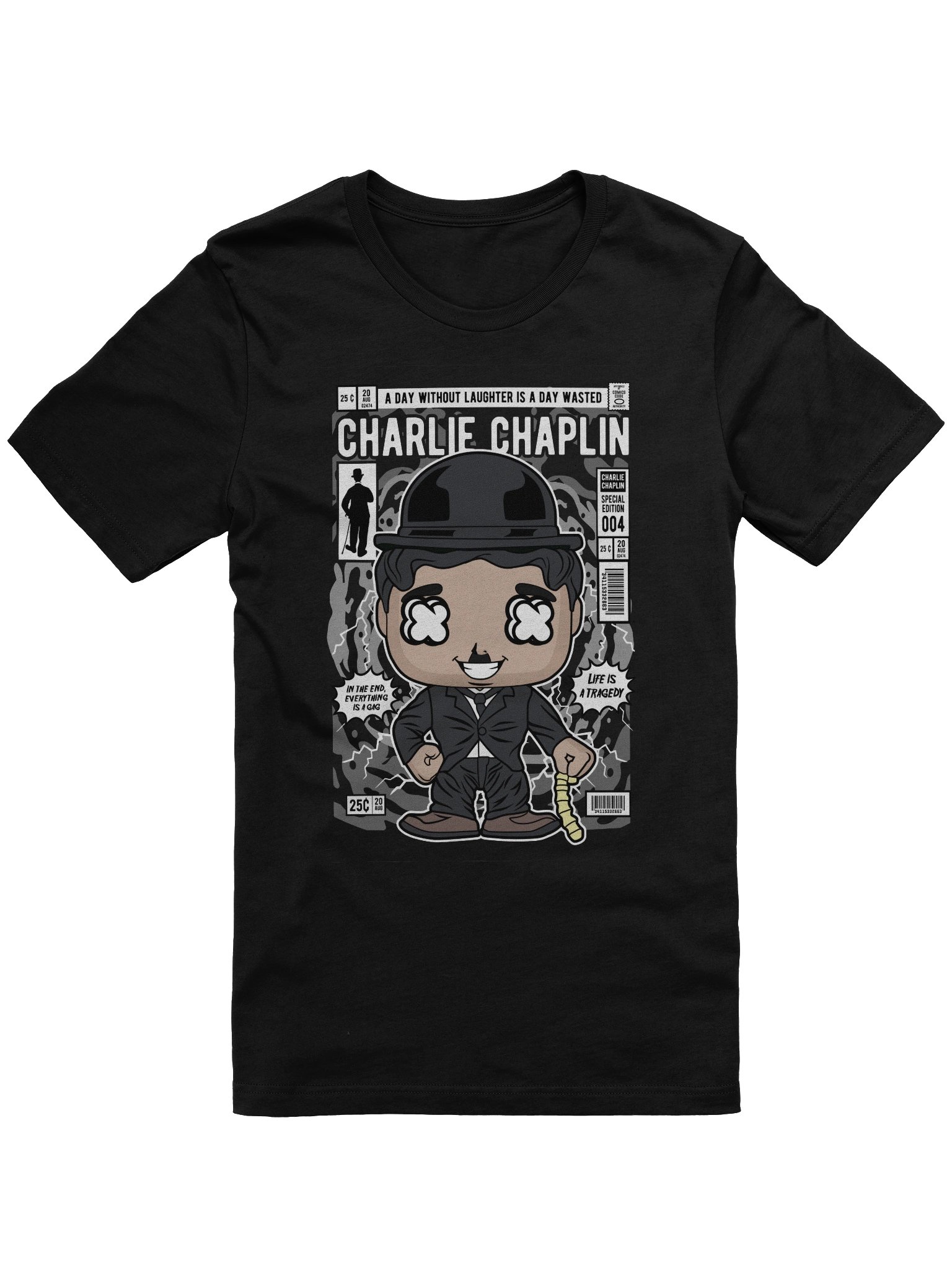 Chaplin's Comic Couture T-Shirt product image (1)