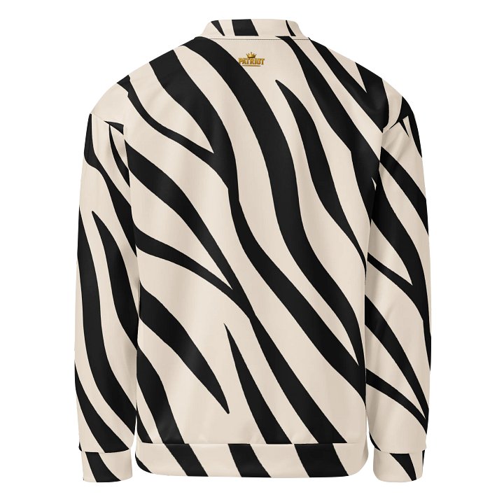 Striped Safari Dreams Bomber Jacket product image (2)