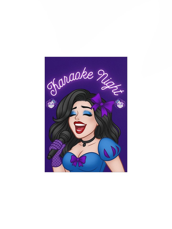 Sno's Karaoke Night Poster product image (2)