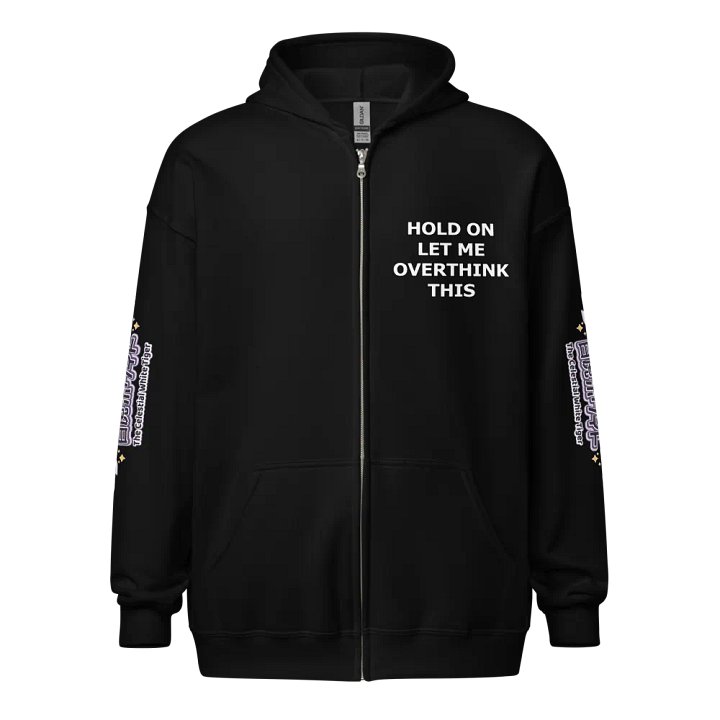 Heavy Blend Zip Hoodie (Unisex) - Byakko Overthink Edition product image (1)
