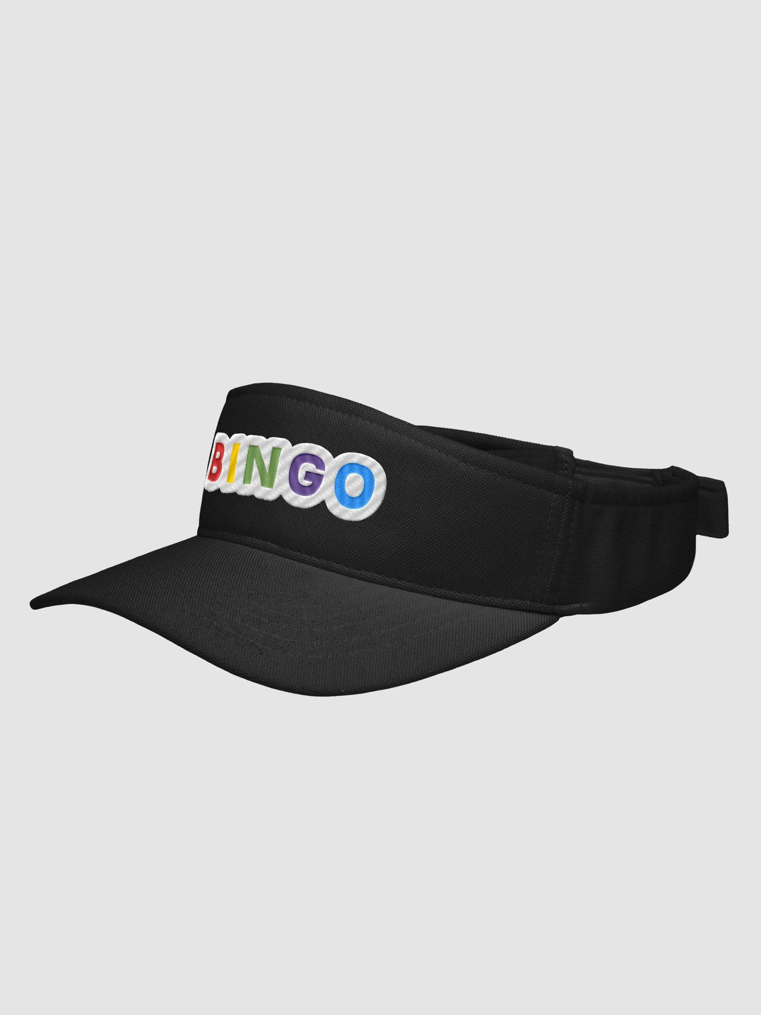 Alt Embroidered Bingo Letters Visor product image (2)