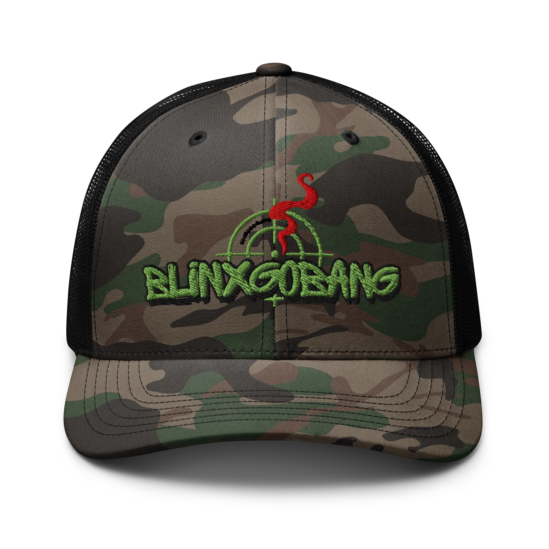 BlinxGoBang Graffiti Camo Trucker Hat product image (1)