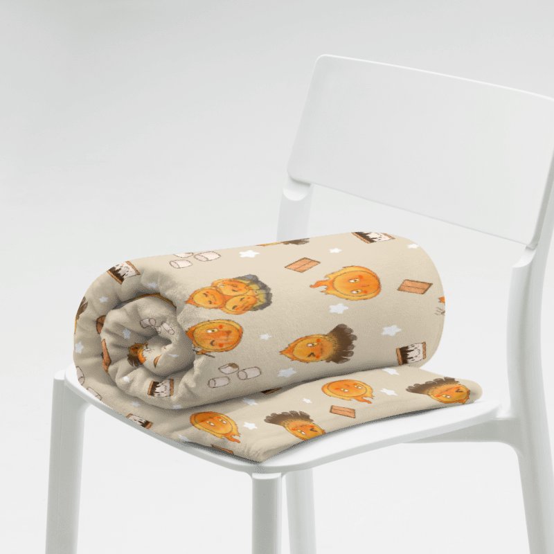 Fire Slime Throw Blanket product image (9)