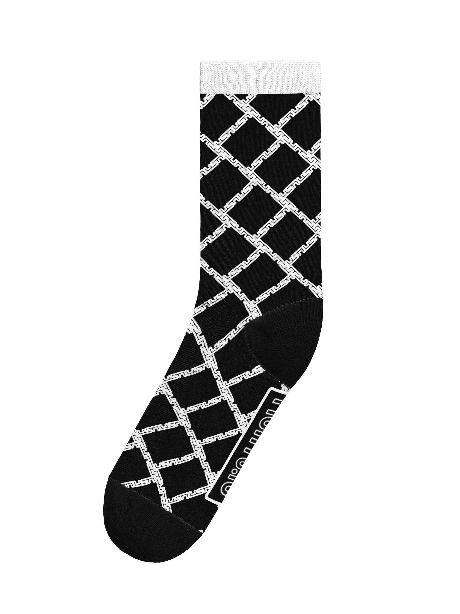 CHAINLINK Socks - Black/White product image (1)
