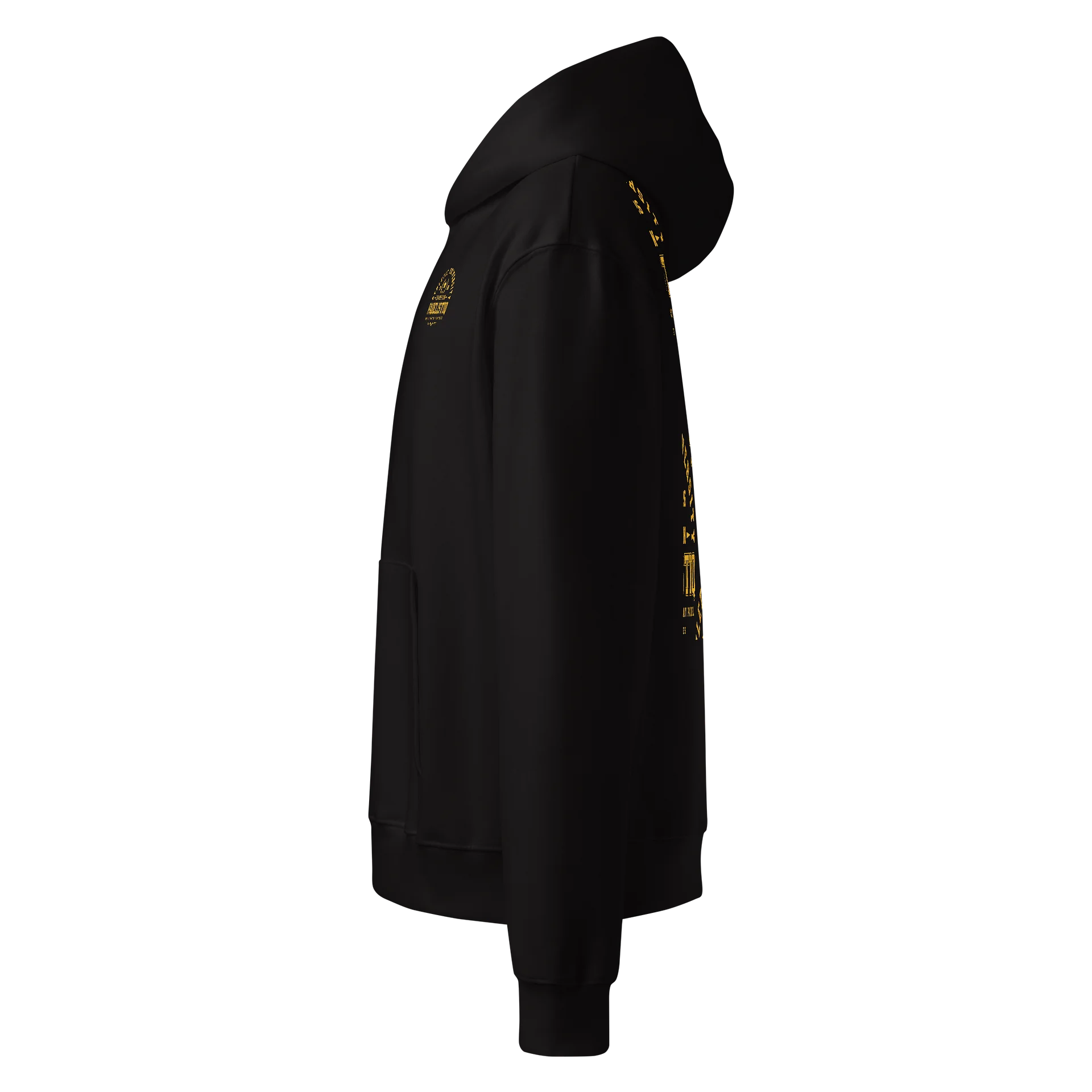 Bella Champion Butterfly Hoodie EQALL® PADELISTIQ_Orange / Yellow_Multiprint product image (7)