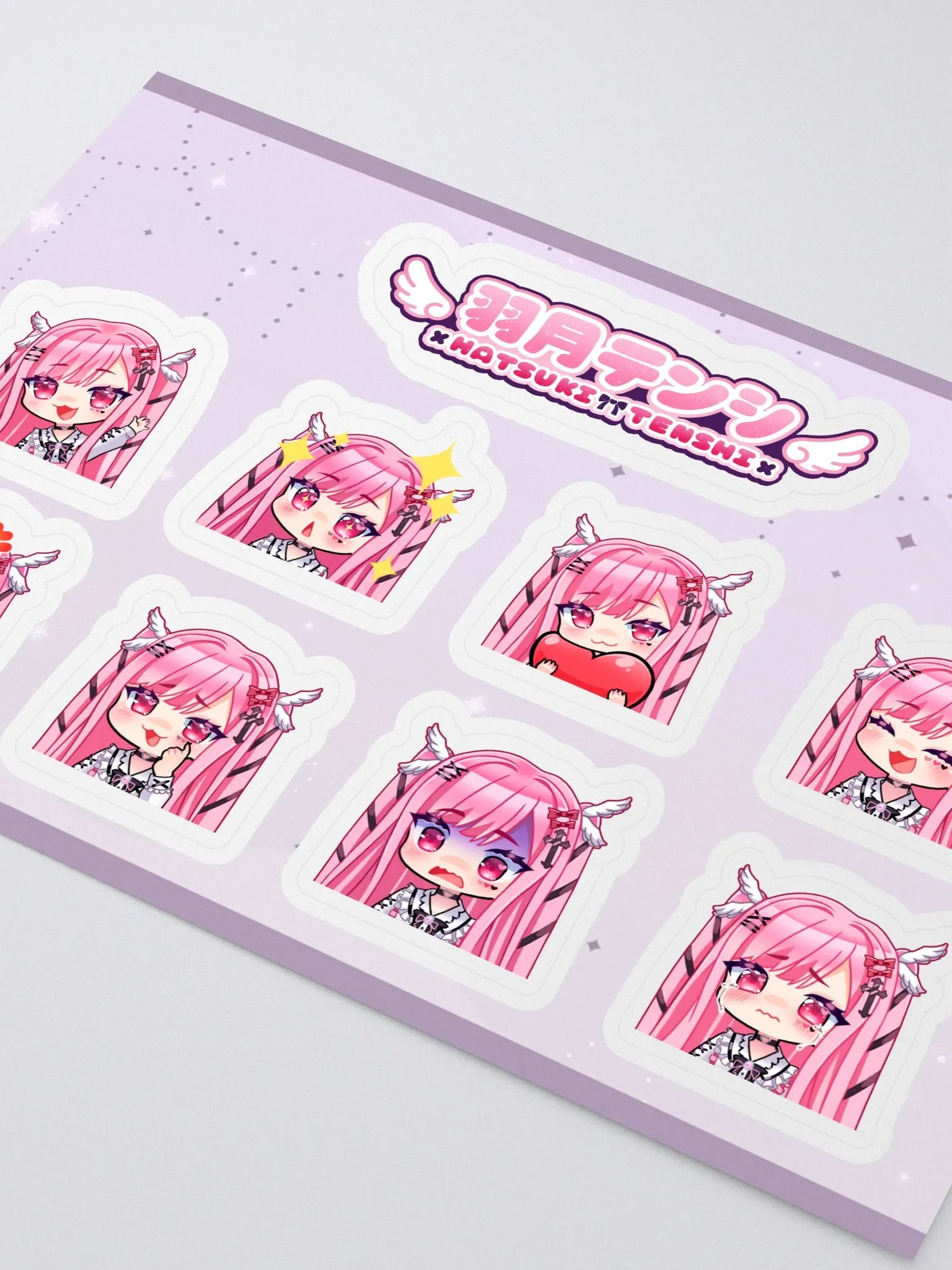 [SHOP EXCLUSIVE] Tenshi Emote Stickers product image (2)