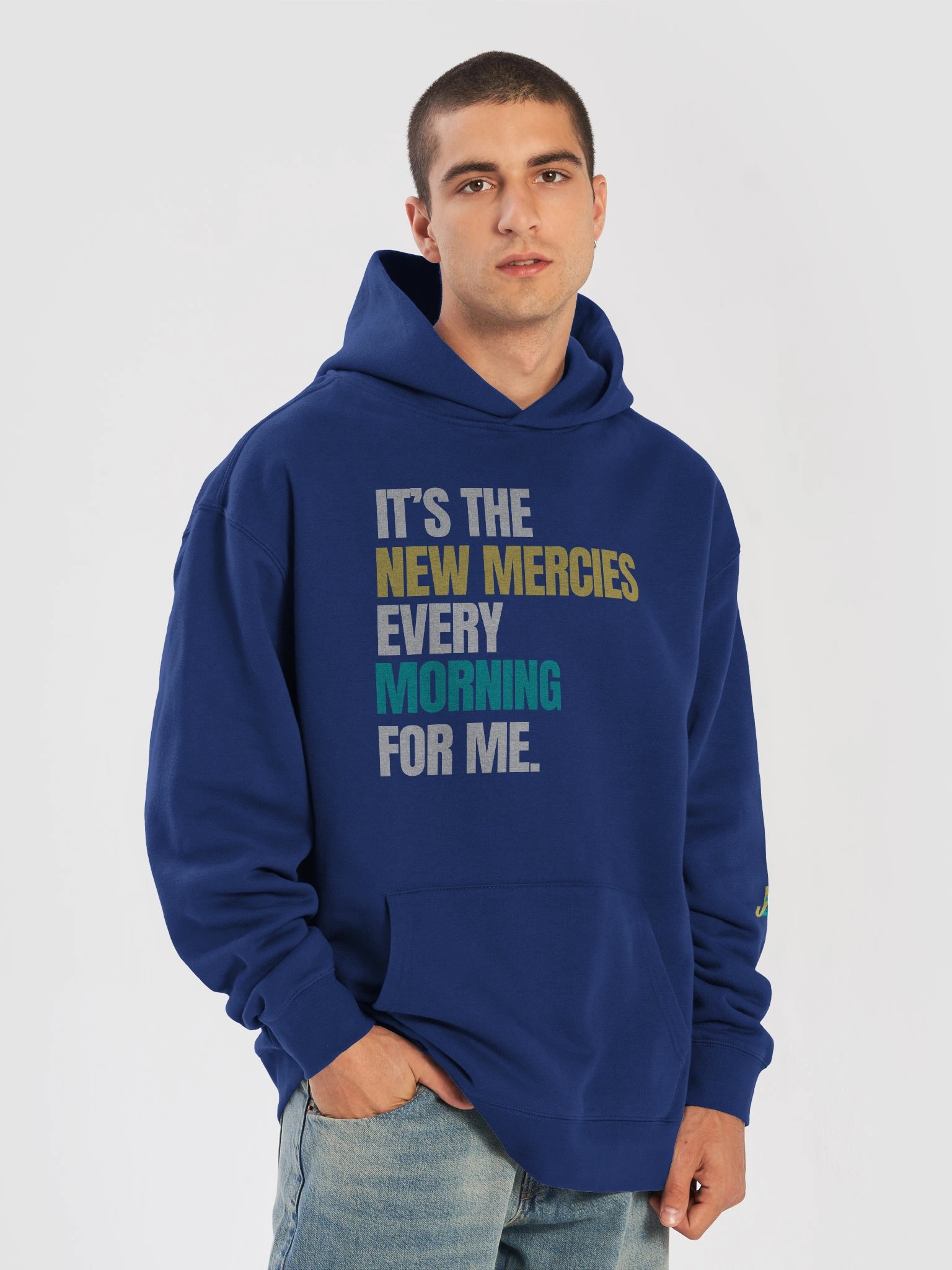 NEW MERCIES HOODIE LAMENTATIONS 3:23 product image (55)