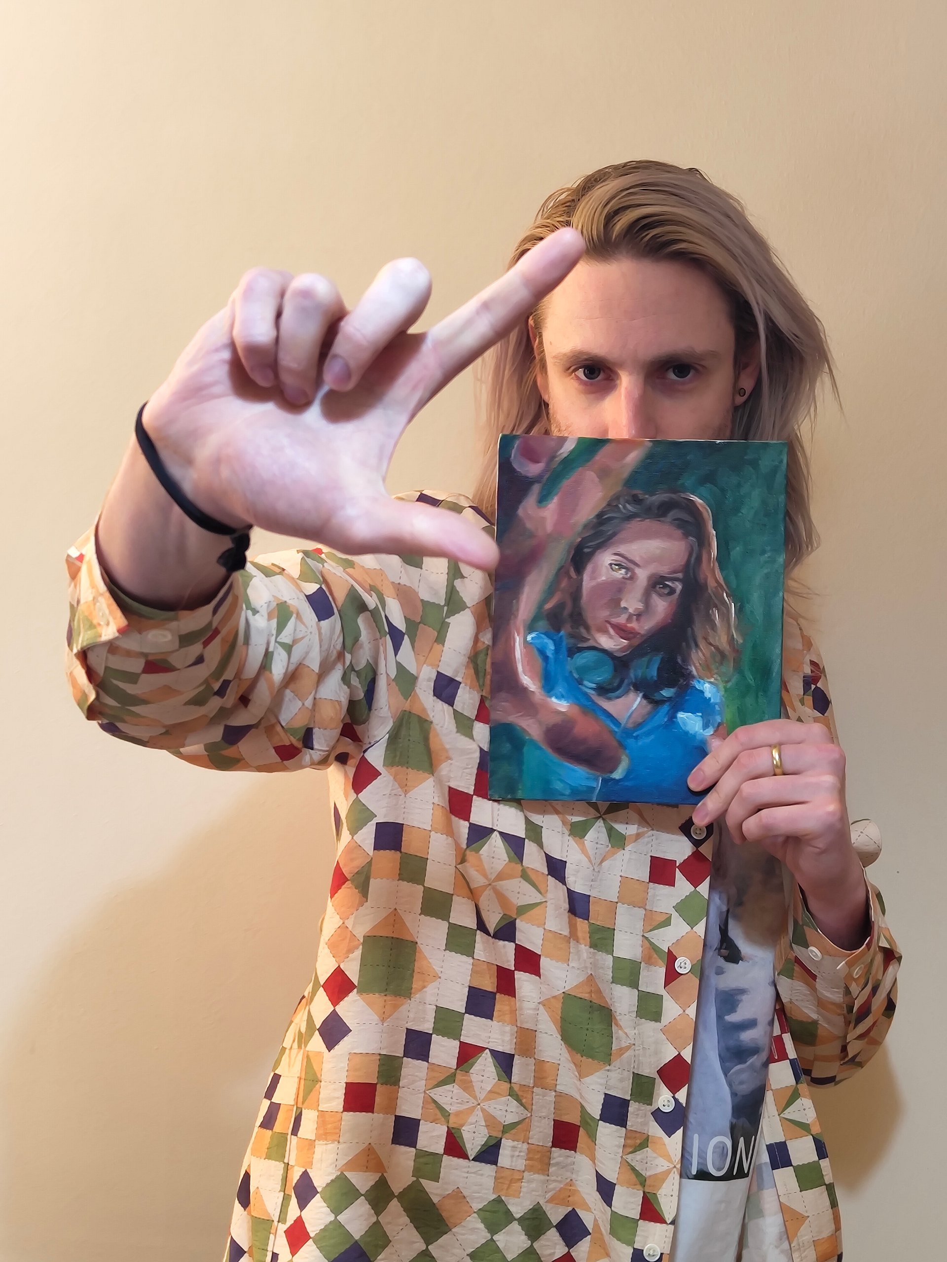 Hand and Headphones Study product image (2)