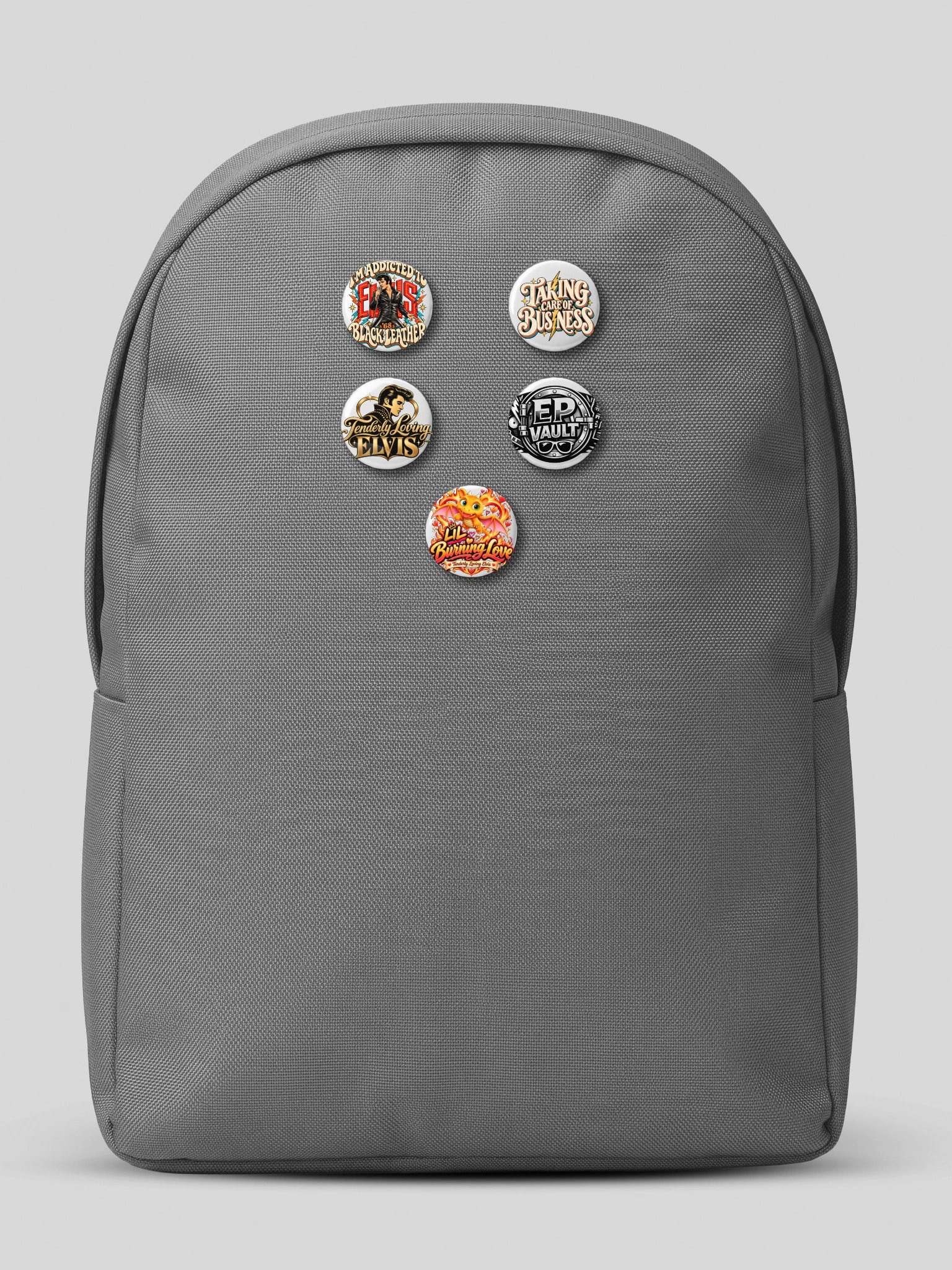 I’m Addicted to Elvis ’68 Pin Buttons Set product image (11)