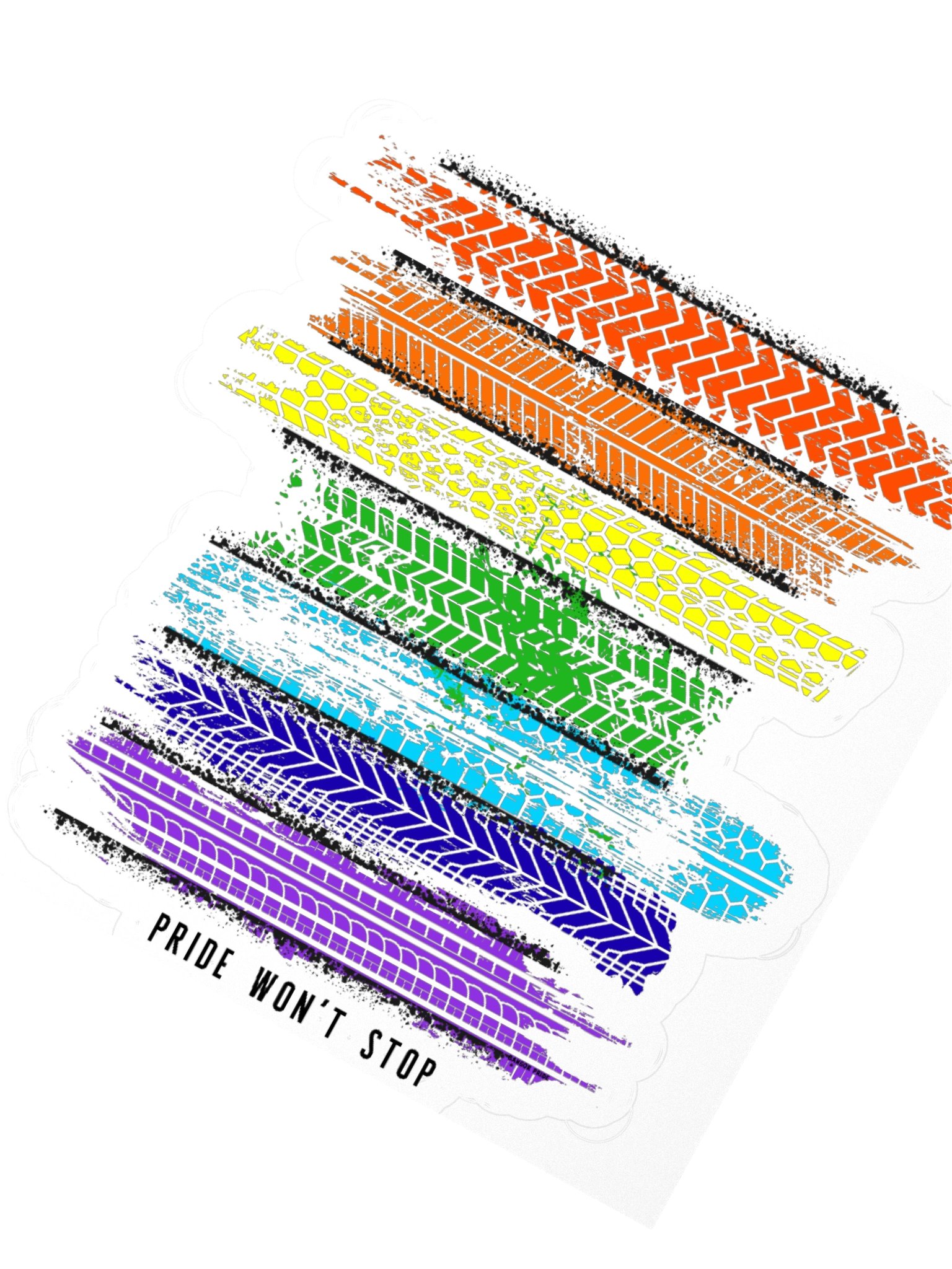 PRIDE WON'T STOP Sticker product image (5)
