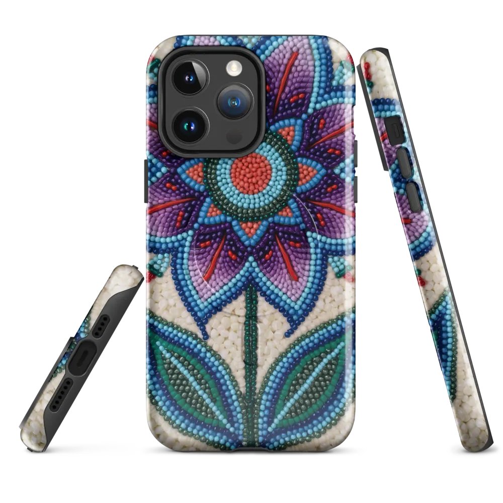 Faux-Beaded Floral Fantasy iPhone® Case product image (1)
