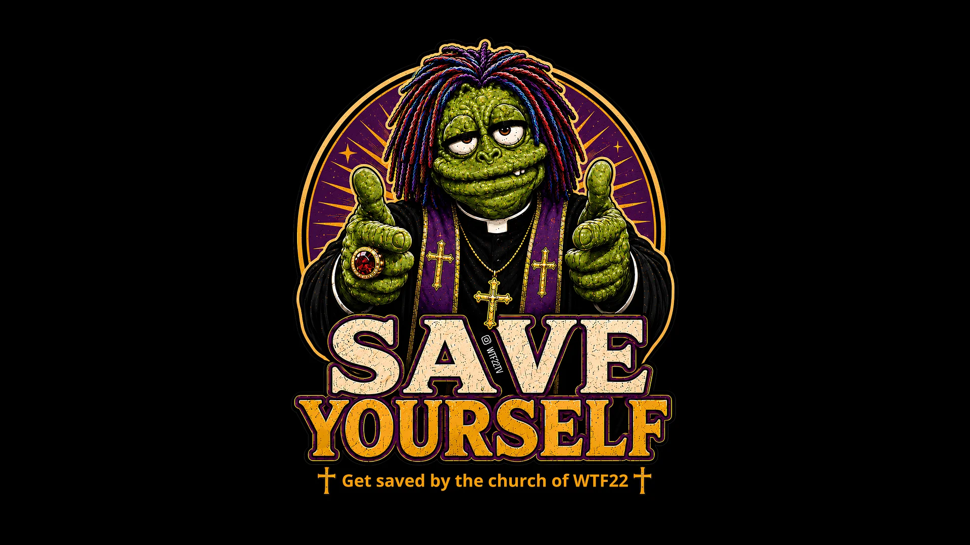 Save Yourself_Wallpaper (FREE) product image (1)