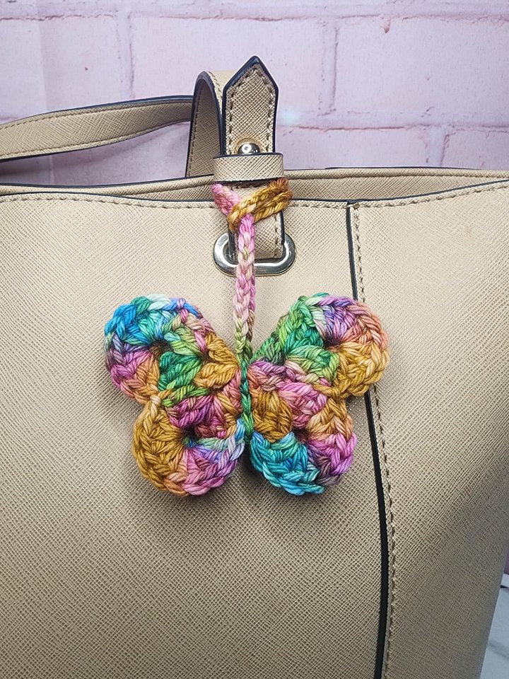 Butterfly Bag Charm/Keychain product image (2)