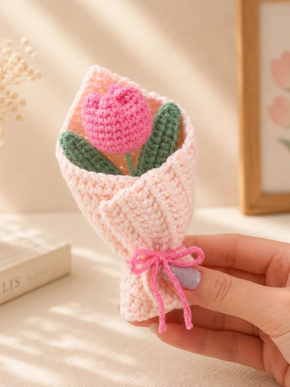 Tulip Bouquet Crochet Pattern product image (1)
