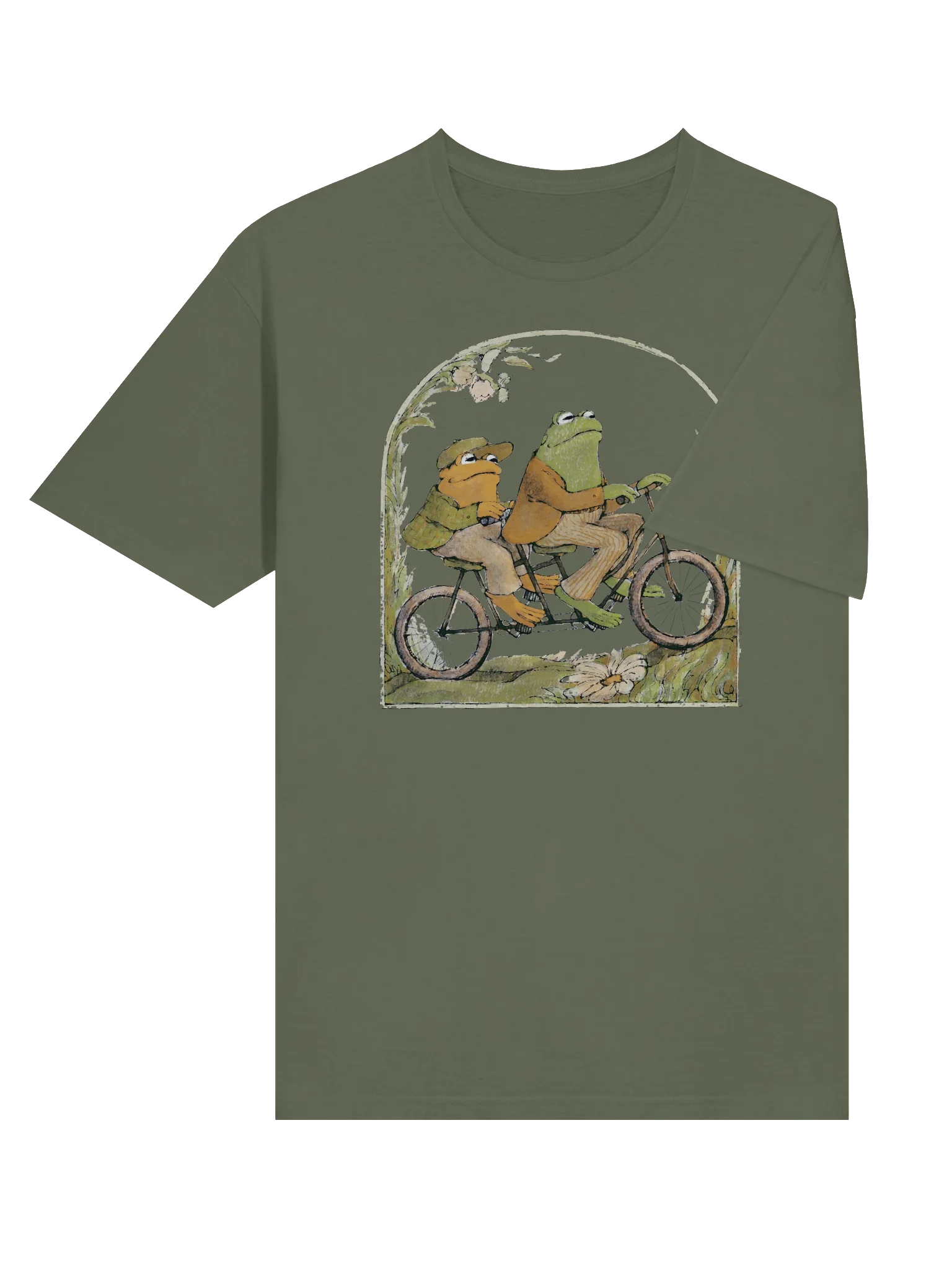 Frog and Toad Bike Unisex T-Shirt product image (8)
