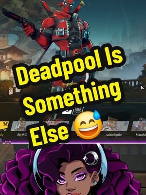 Deadpool is something else 😅 #deadpool #MarvelRivals #nightatthemuseum #gaming 