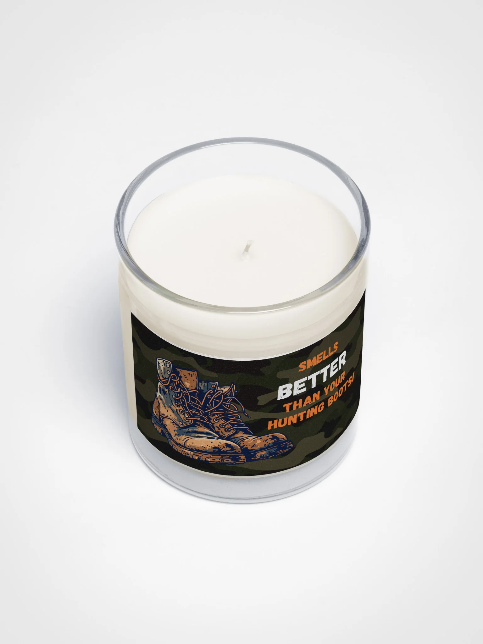 Smells Better Than Your Hunting Boots – Northern Adventure Candle product image (3)