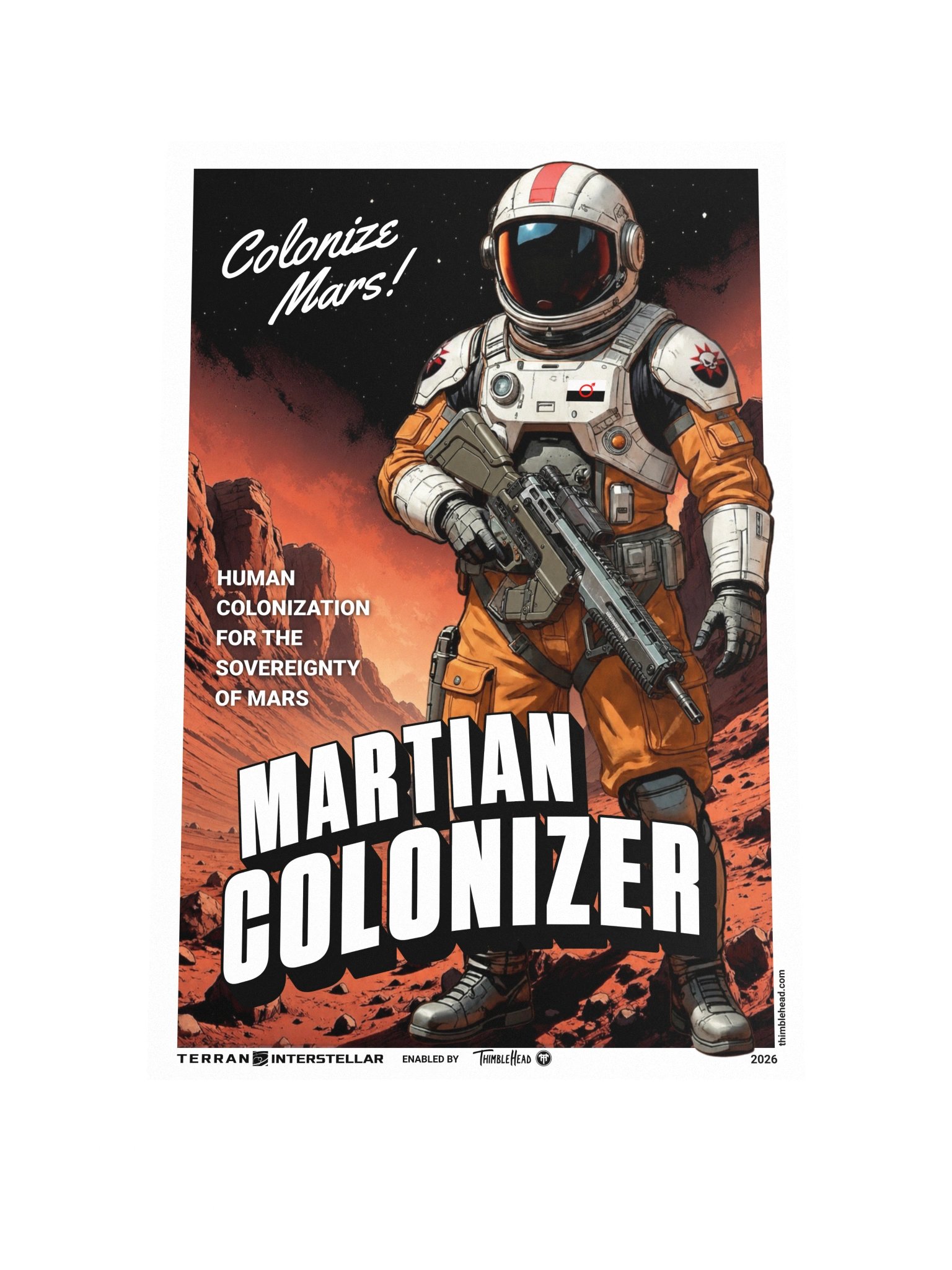 Martian Colonizer Poster product image (1)