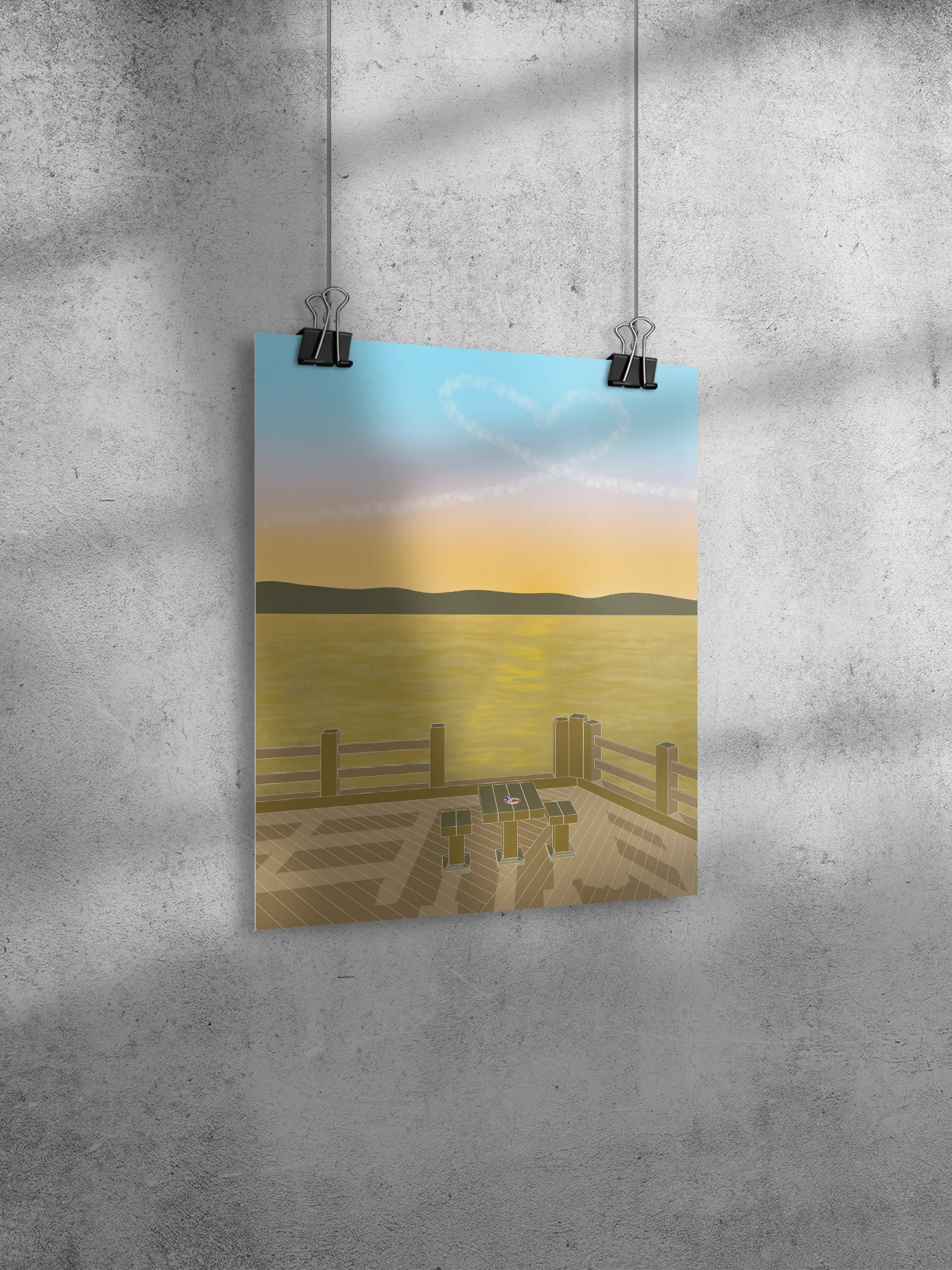 Naley's Bench - Poster/Metal Print product image (2)