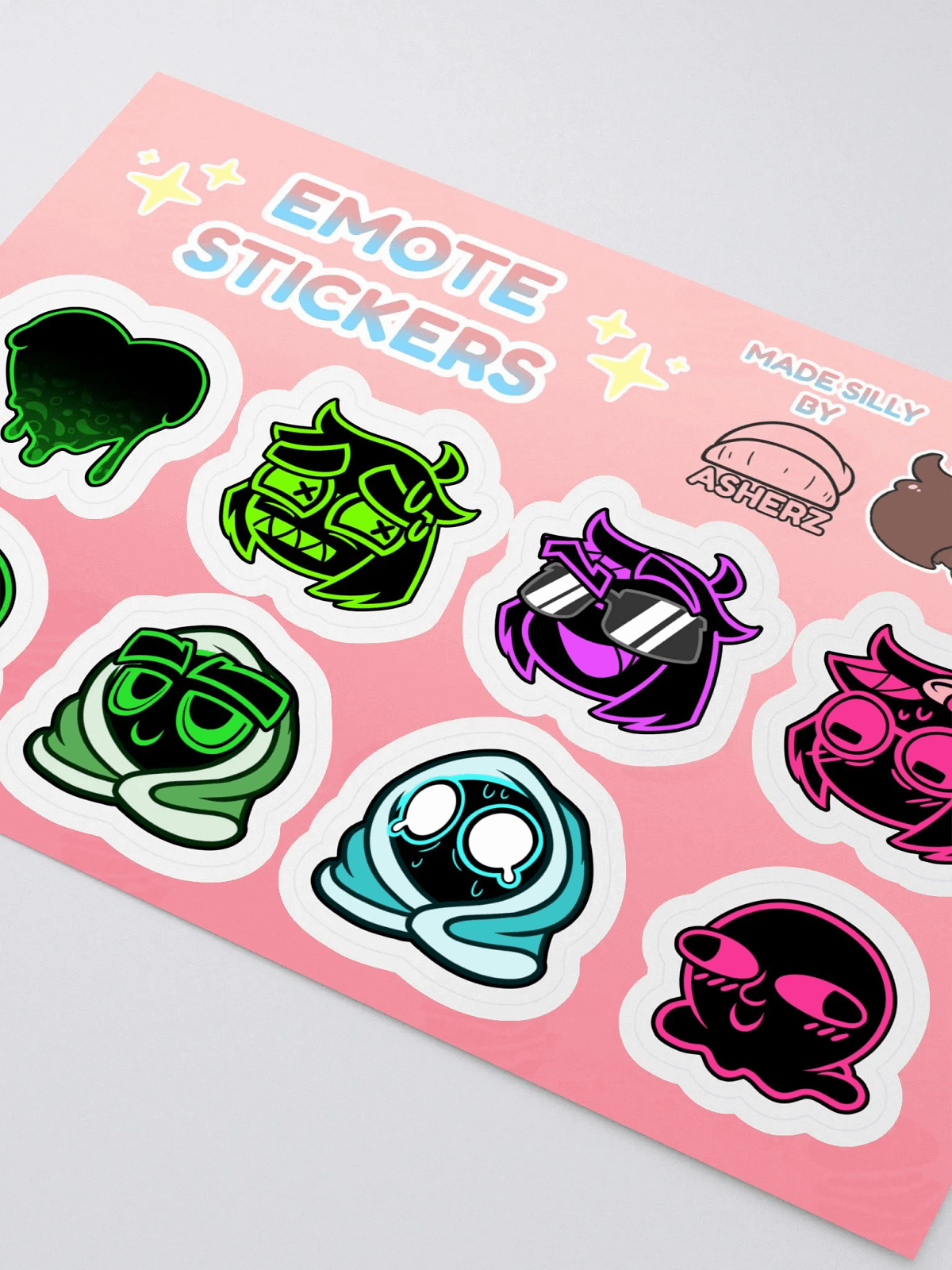 Meme Emote Sticker The Emote Sticker Pack Vol. 2 | The Toxic Cesspit Store