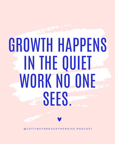 Keep going — the quiet work compounds into the loud results. 🔥