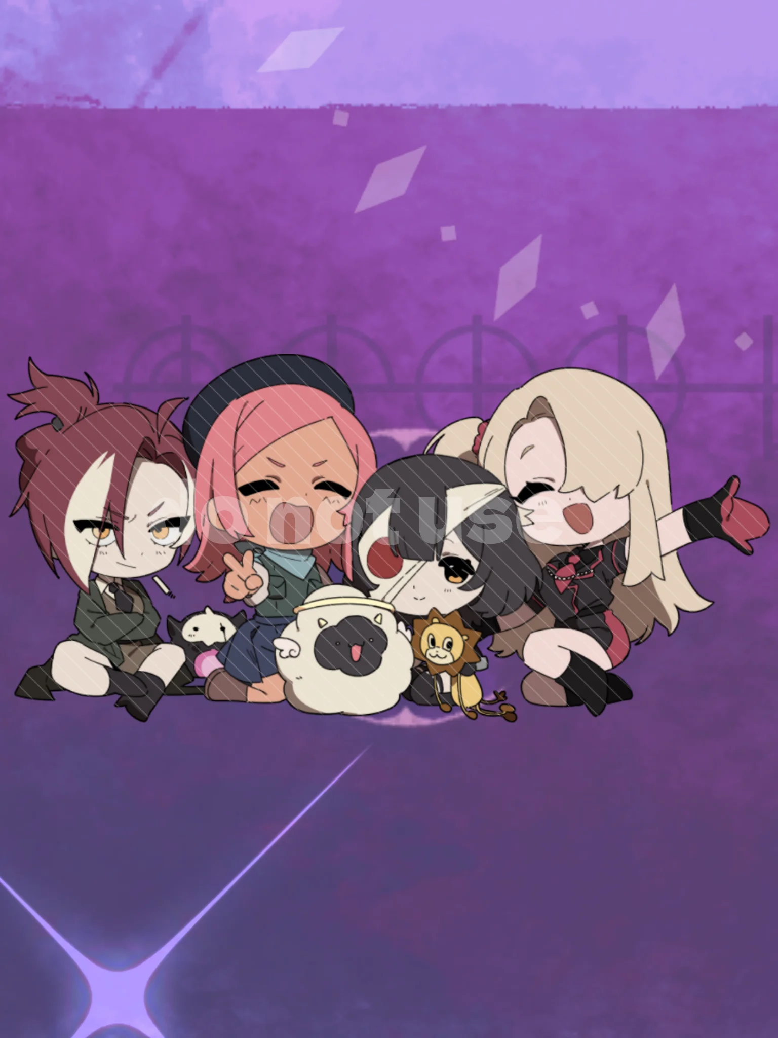 Chibi Squad sticker product image (2)