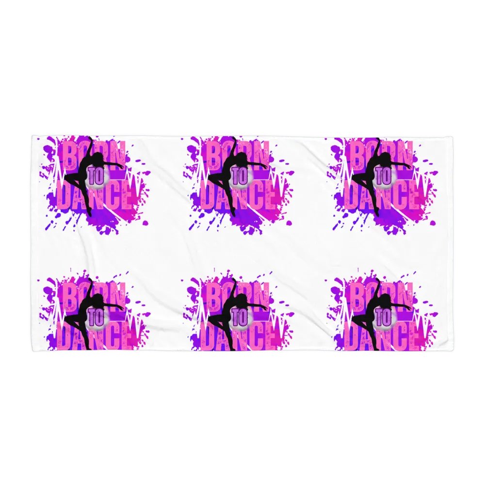 Born to Dance Explosion Her Silhouette Towel product image (5)