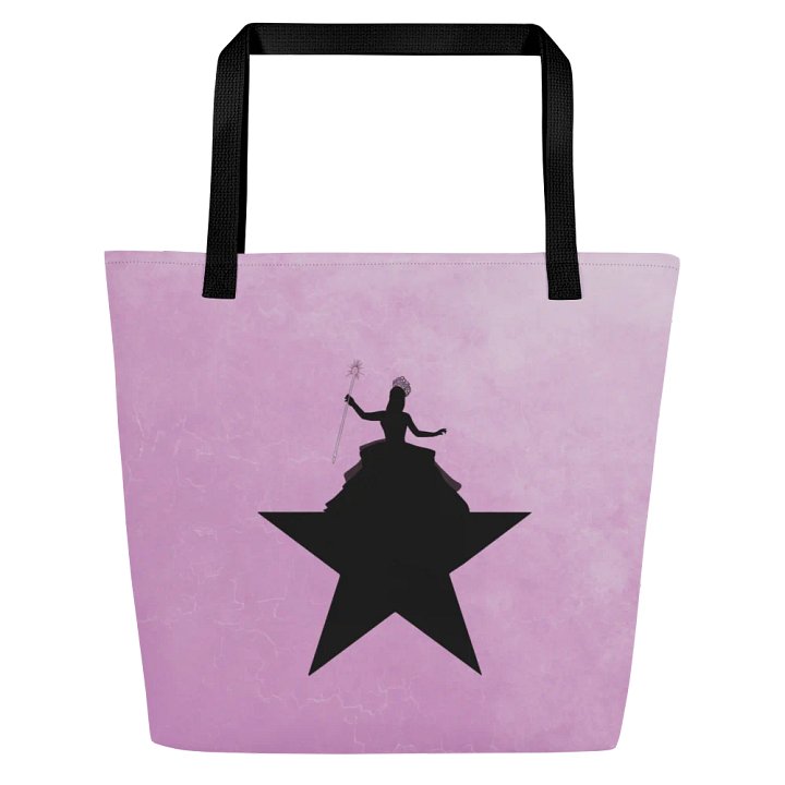 Glinda Star Tote Bag – Large All-Over Print – Wicked Musical Mashup product image (2)