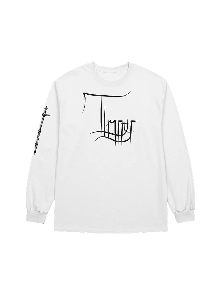 Black Axe White LS product image (1)