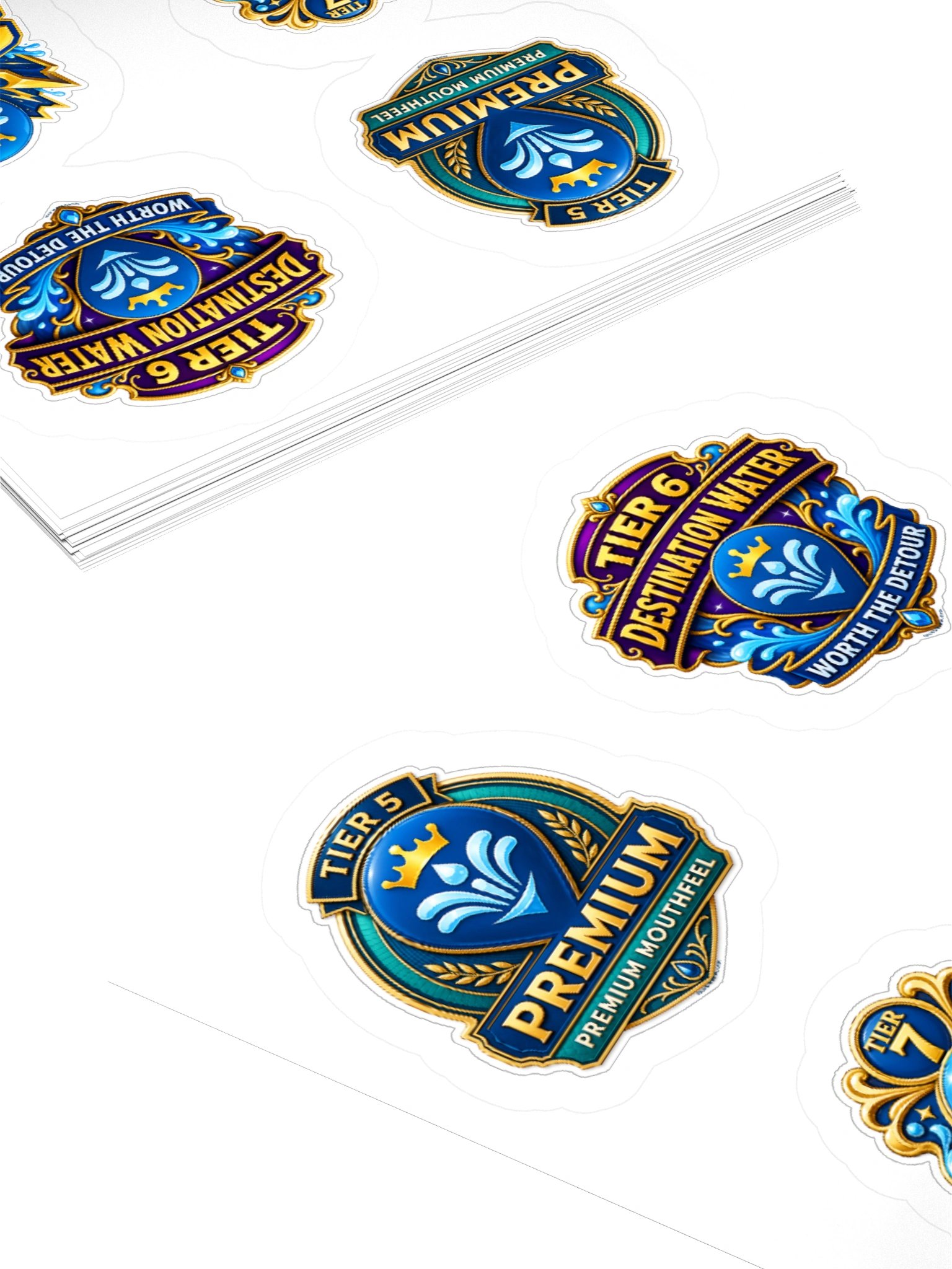FountainRank - Tier 5-7 Stickers product image (10)