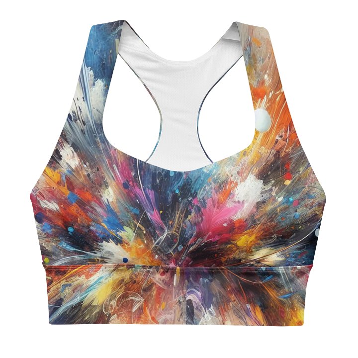 Energize All-Over Print Sports Bra product image (1)