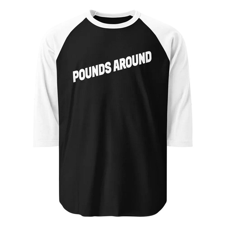 POUNDS AROUND BLACK/WHITE LONG SLEEVE COMBO product image (1)