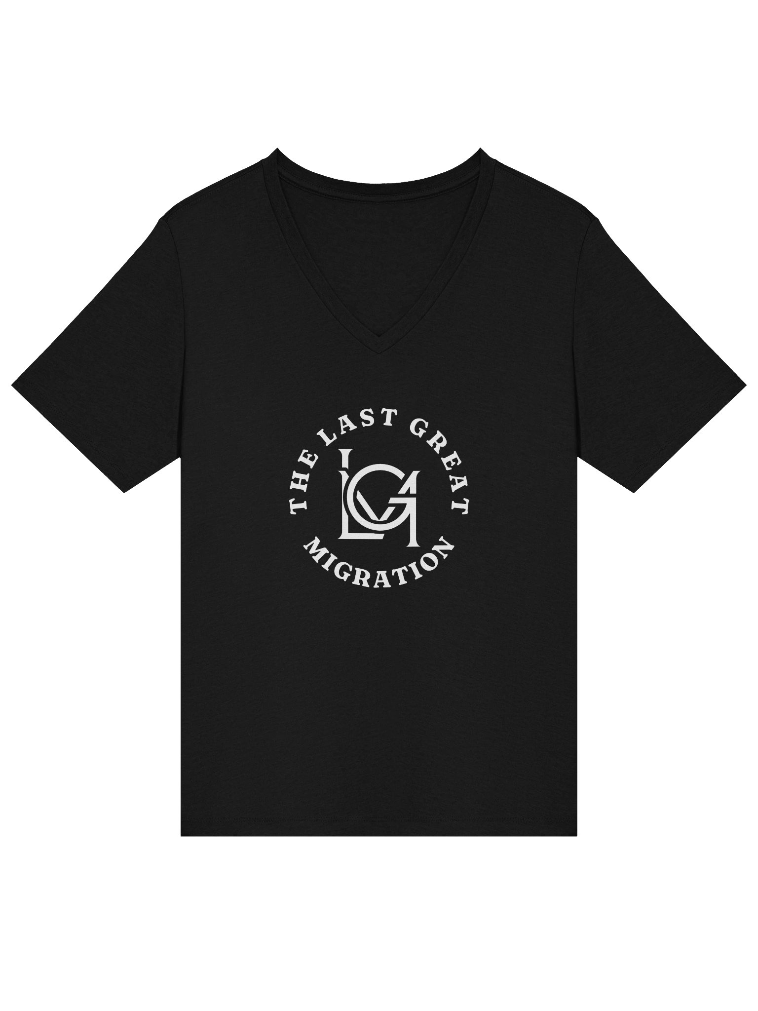 The Emblem V Neck (Women's, White Logo) product image (4)