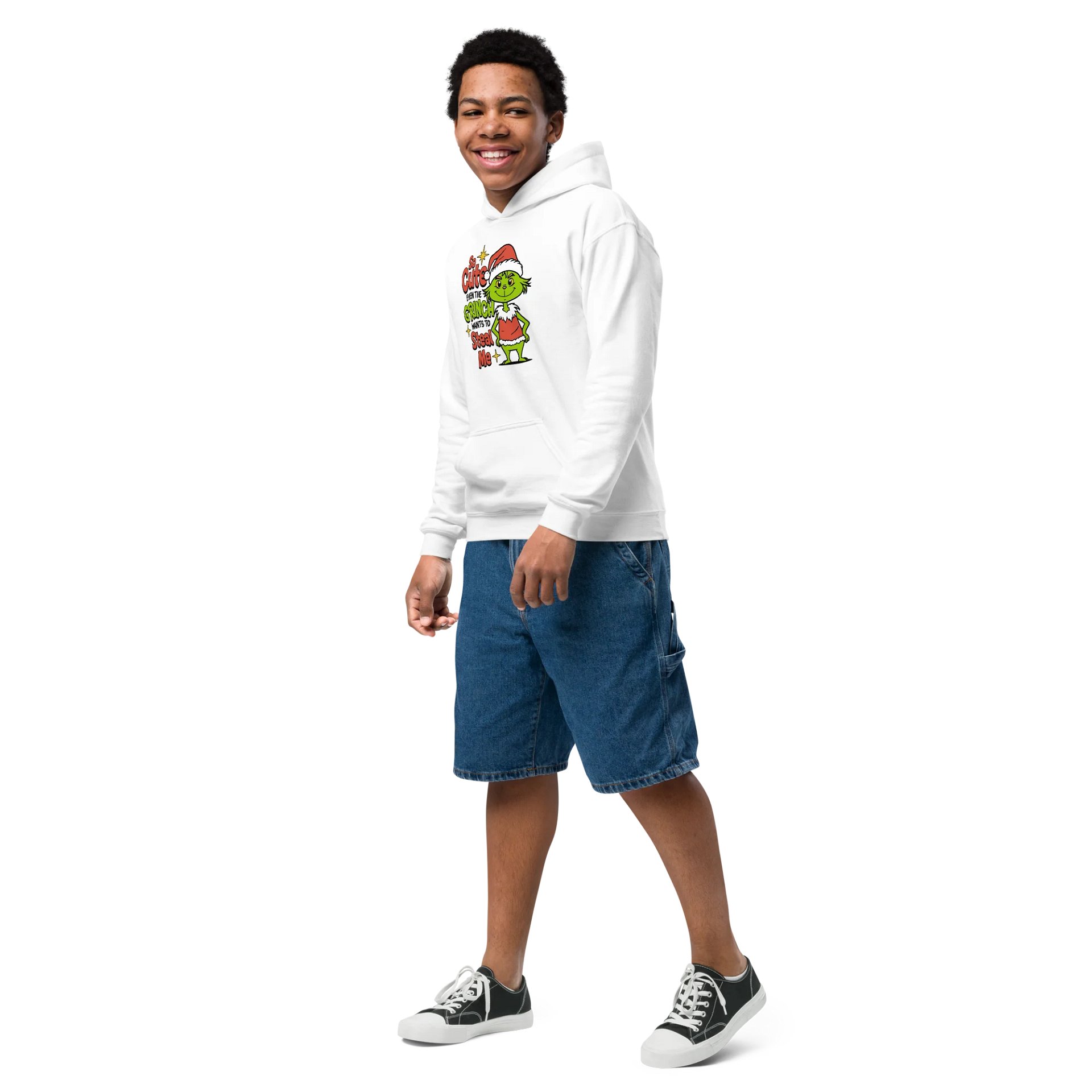 Grinch Can't Resist Youth Hoodie product image (3)