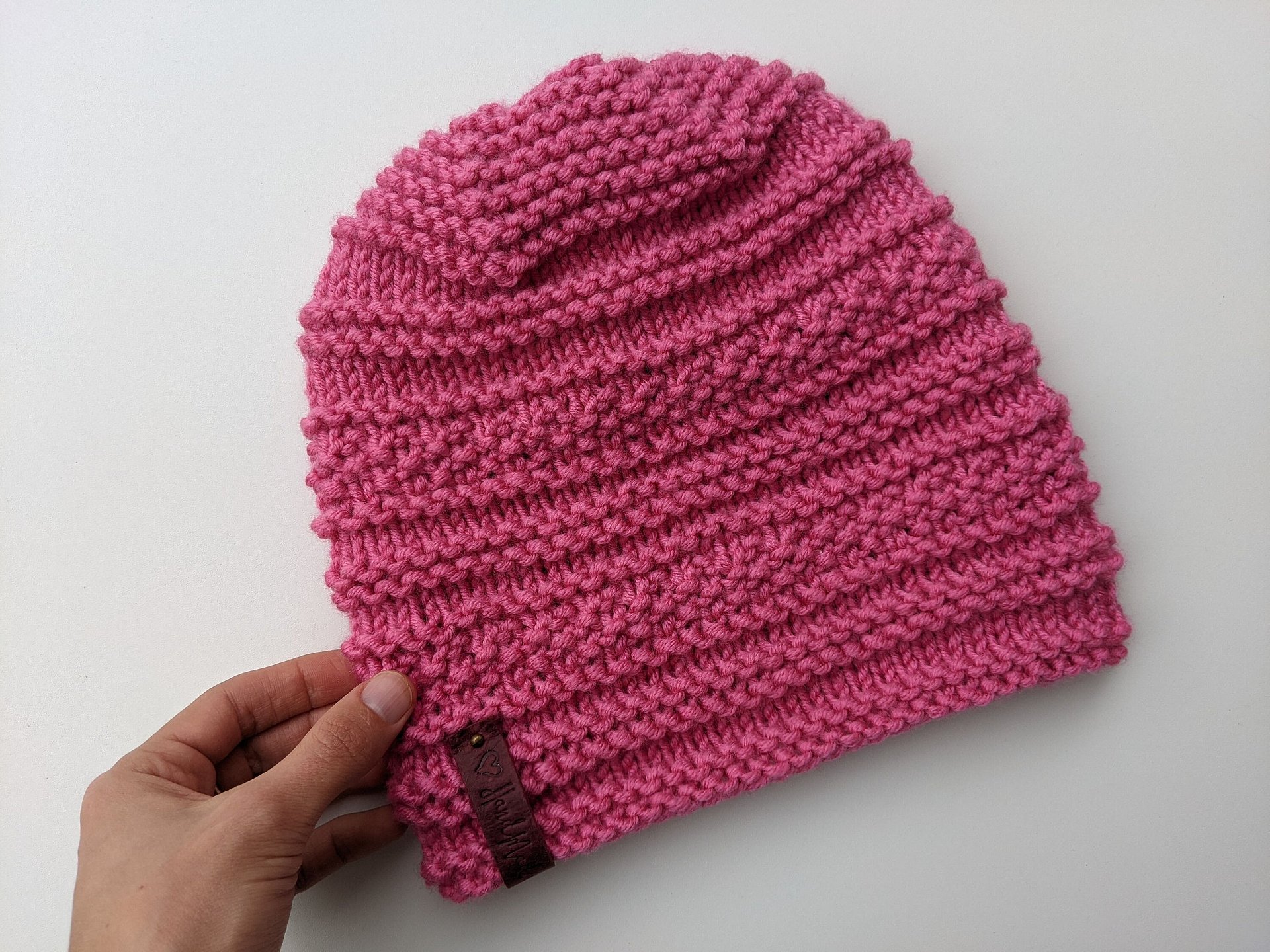 Stretchy Winter Hat Knitting Pattern product image (7)