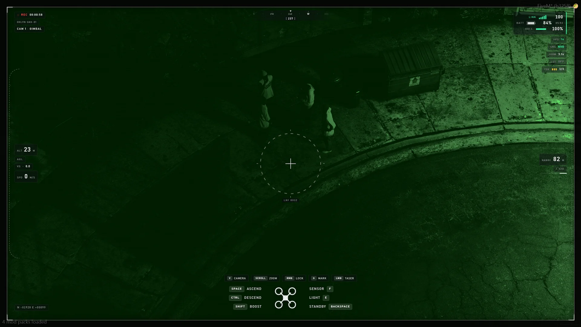 FiveM Recon Drone Script 🛸 FPV Camera, Thermal Vision & Target Lock (ESX/QB/QBox) product image (4)