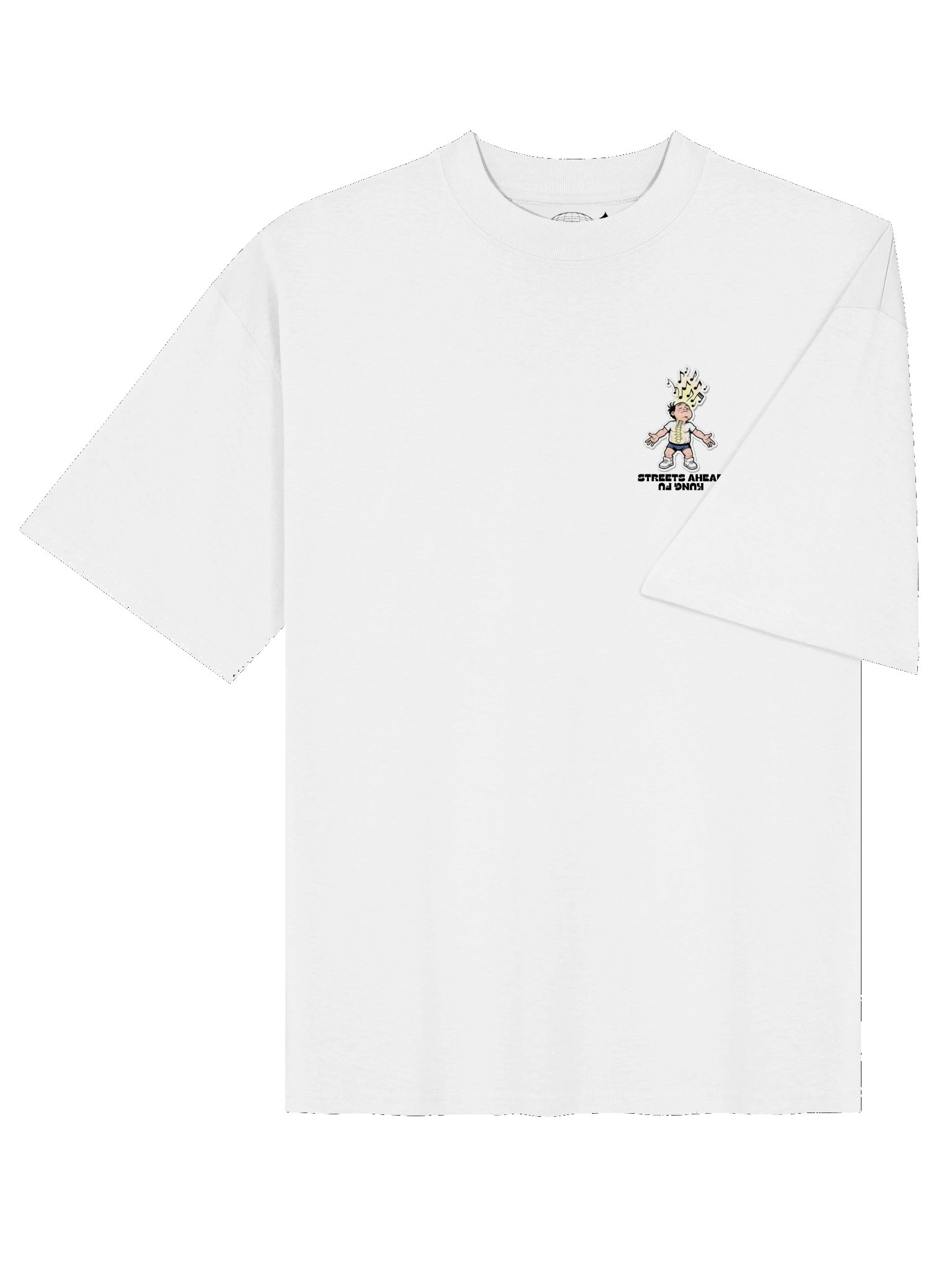 The Spine Singer - Short Sleeve Shirt - White product image (8)