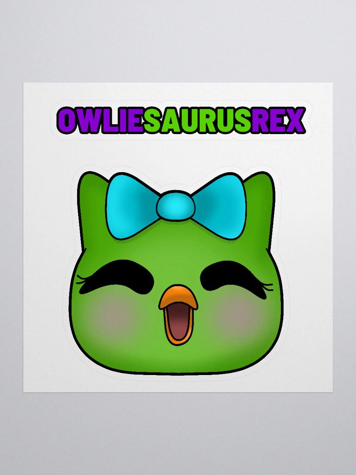 Owlie Bow Sticker product image (1)