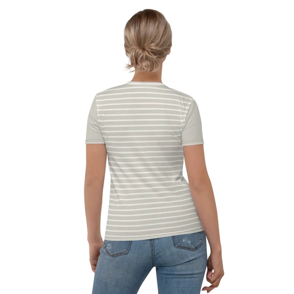 FR AOP Women's Crew Neck T-Shirt product image (4)