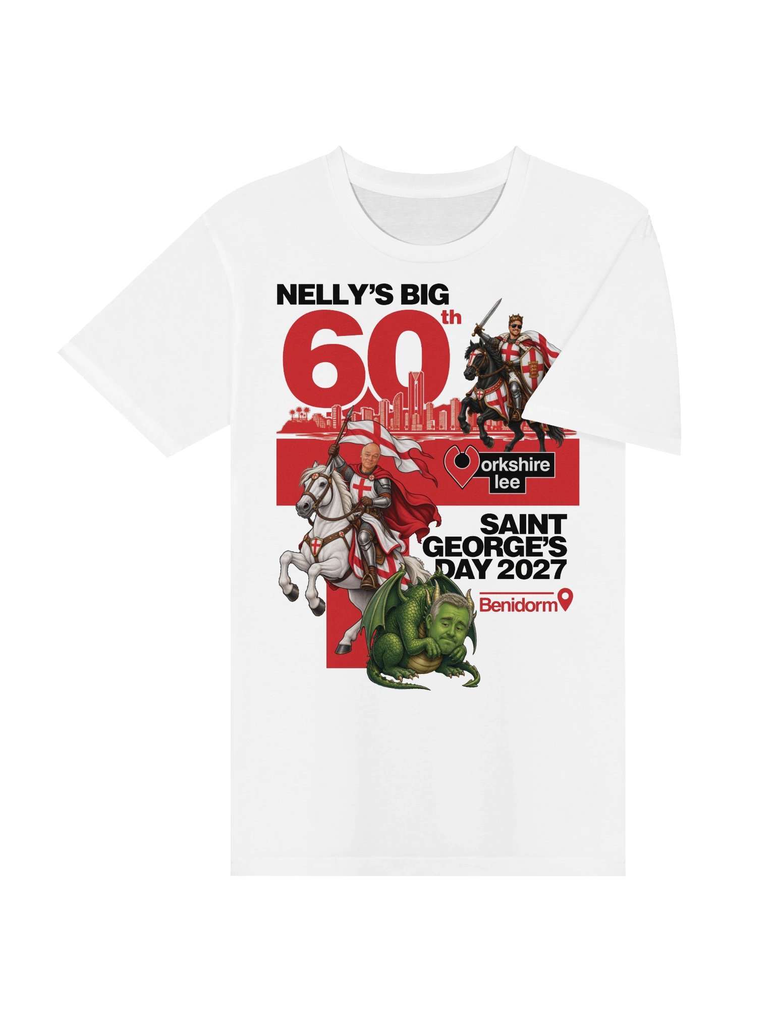 Nelly's 60th Saint George's Day Premium T-Shirt (DTFx print) product image (5)